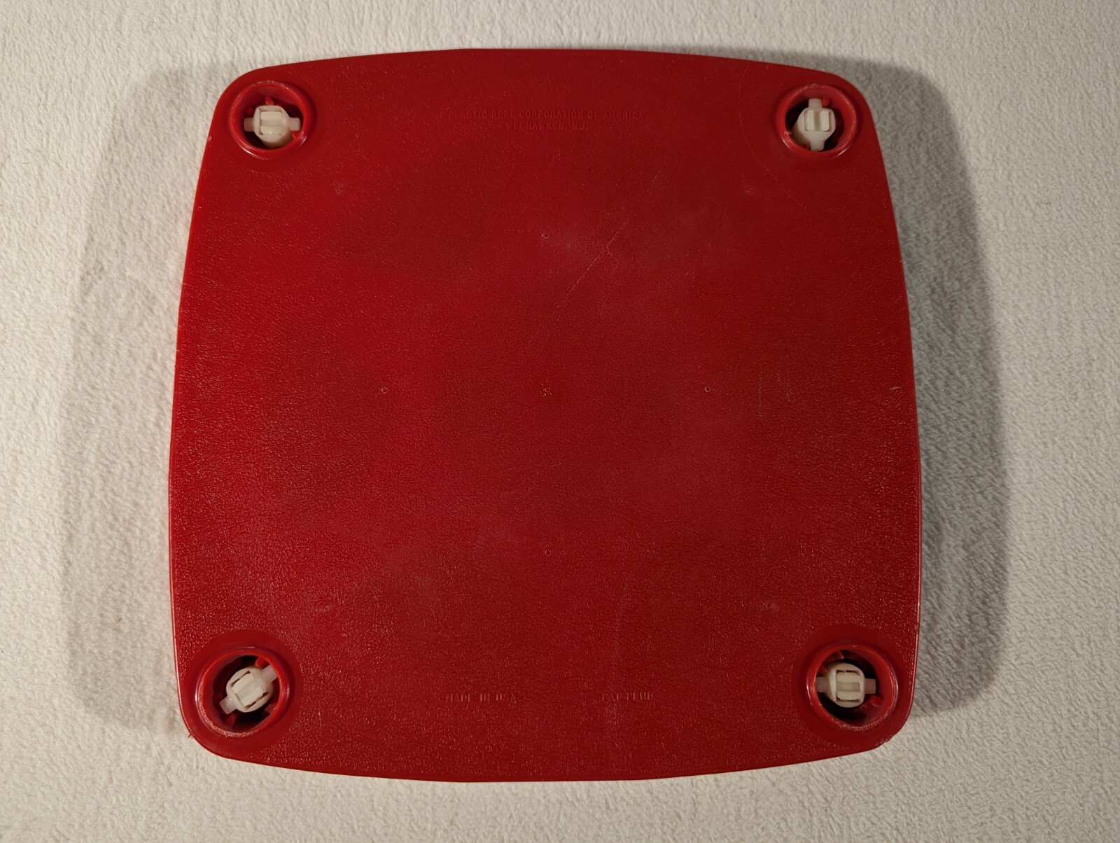 Vtg 8-16mm Plastic Reel & Locking Hard Mailer Case ~ No Film ~ NCAA Productions