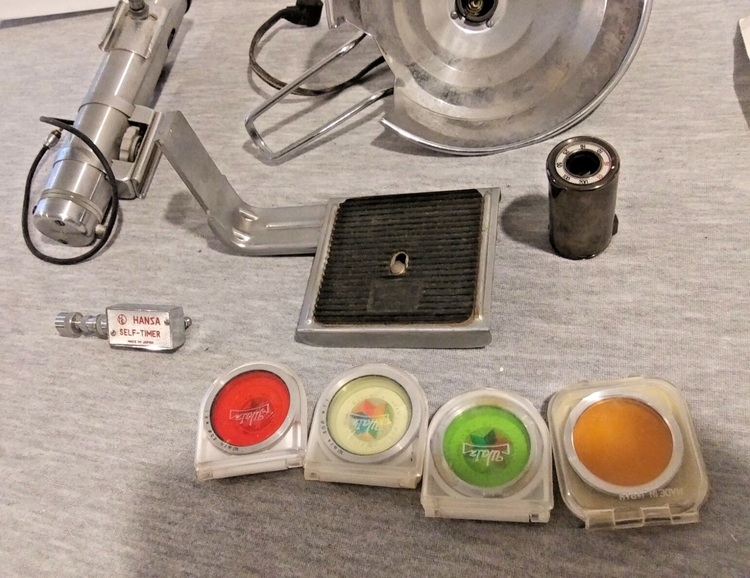 Vintage MINICAM Flash Bulb Equipment from 1950s Japan with bag