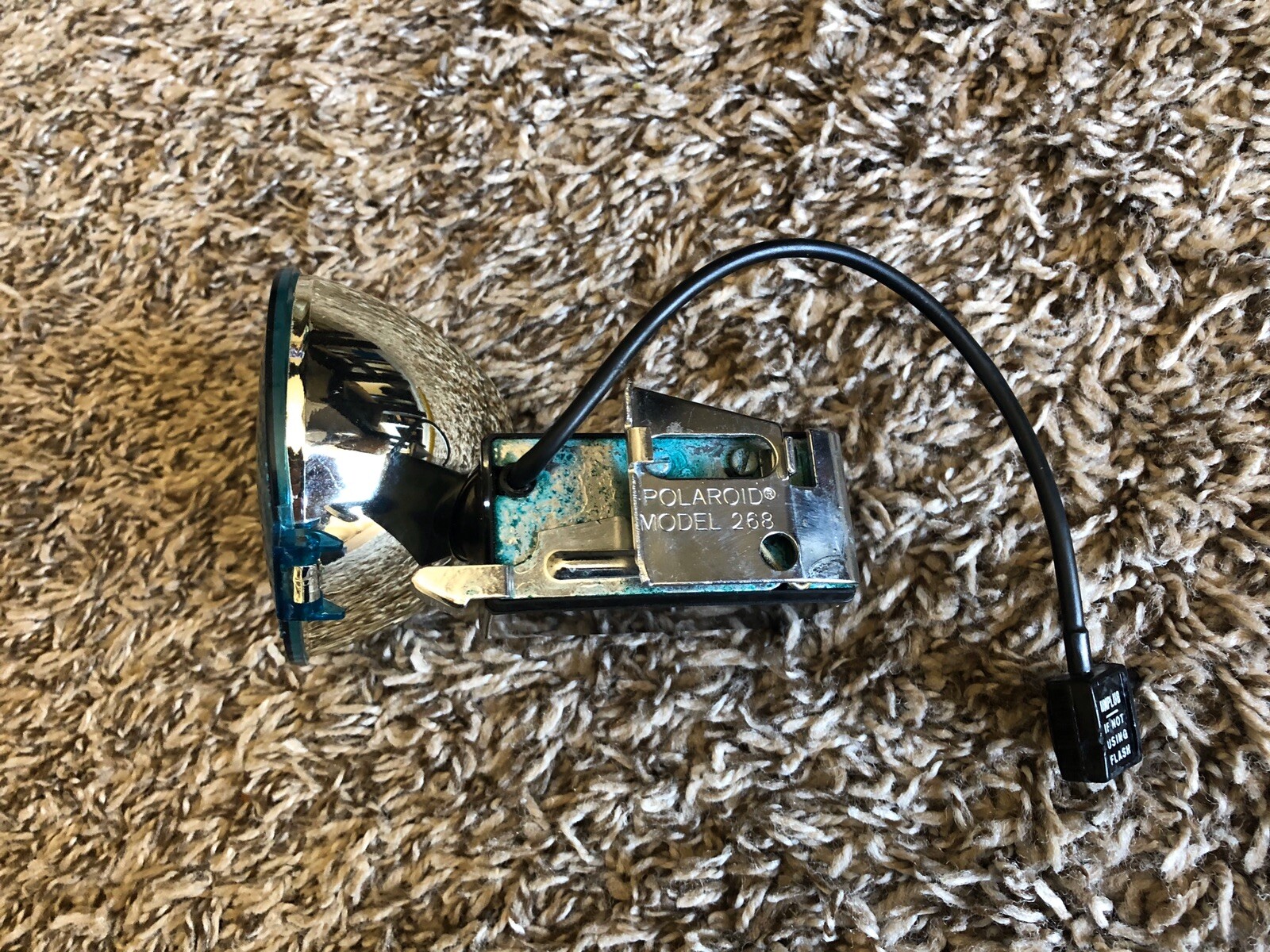 Polaroid Model 268 Flash Blue Lens S2C2
