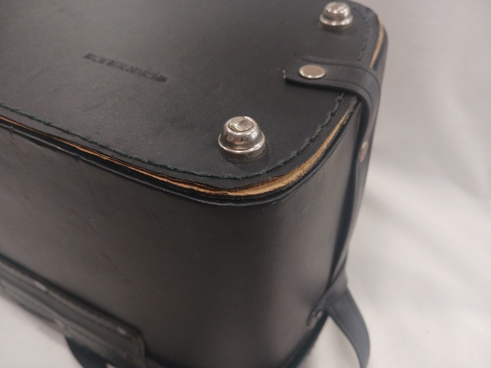 Vintage Pentax Honeywell Hard Camera & Lens Case 11″ x 6″ x 6″ Black Leather VGC