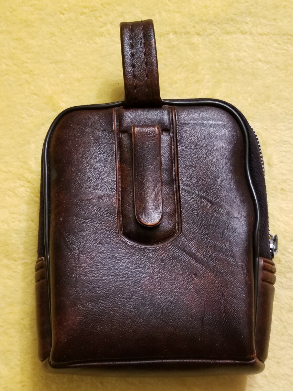 KODAK Smile Saver Camera case vintage 1970’s Brown