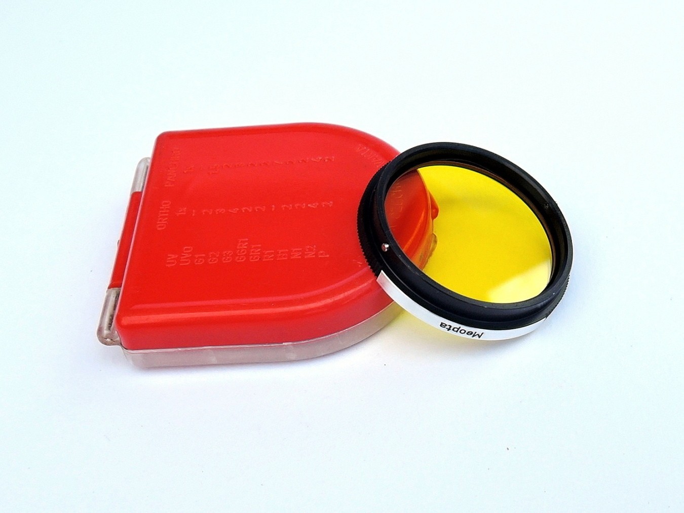 Flexaret MEOPTA G2 B36 Yellow Color Filter Czechoslovakia Genuine Accessories
