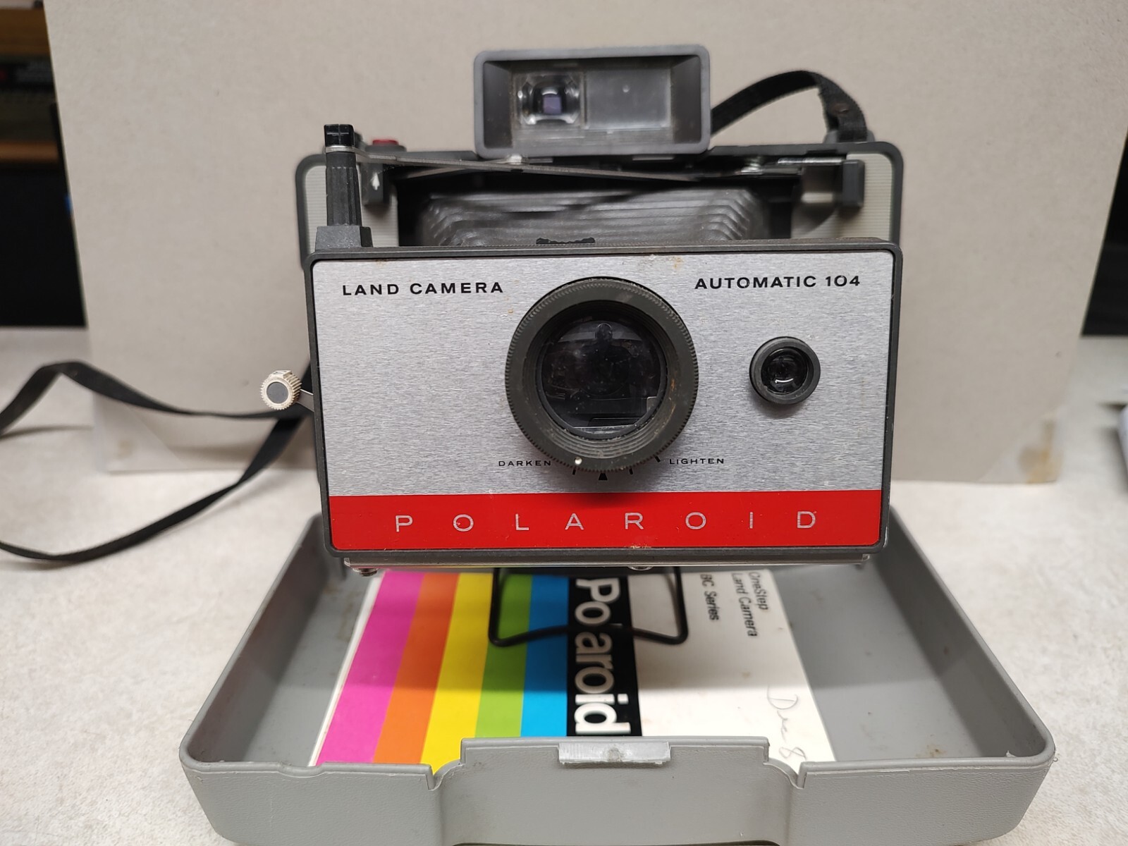 Vintage Polaroid Automatic 104 Instant Film Land Camera untested