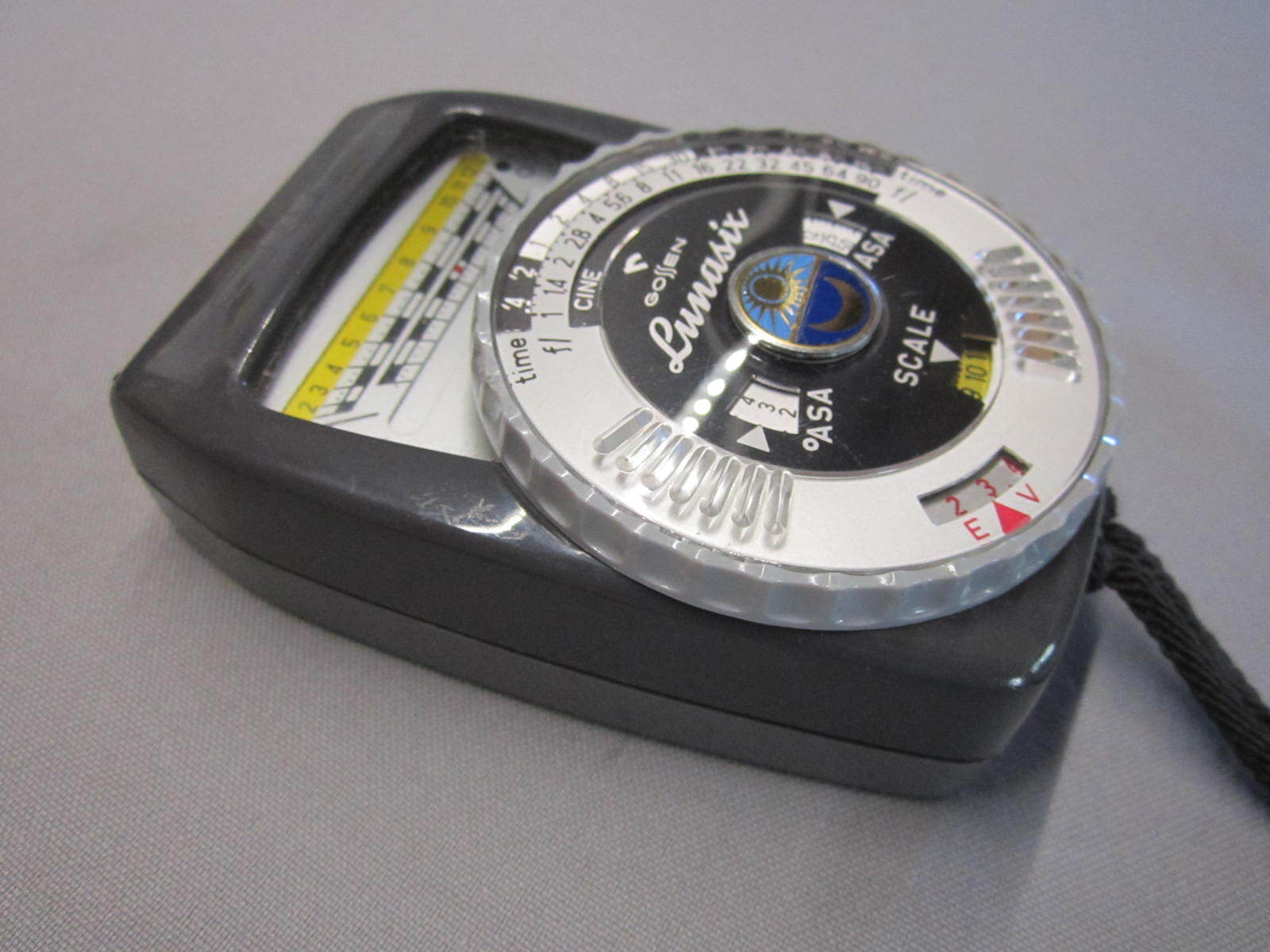 GOSSEN LUNASIX EXPOSURE LIGHT METER for BOLEX 16MM MOVIE CAMERA WORKING BEAUTY!
