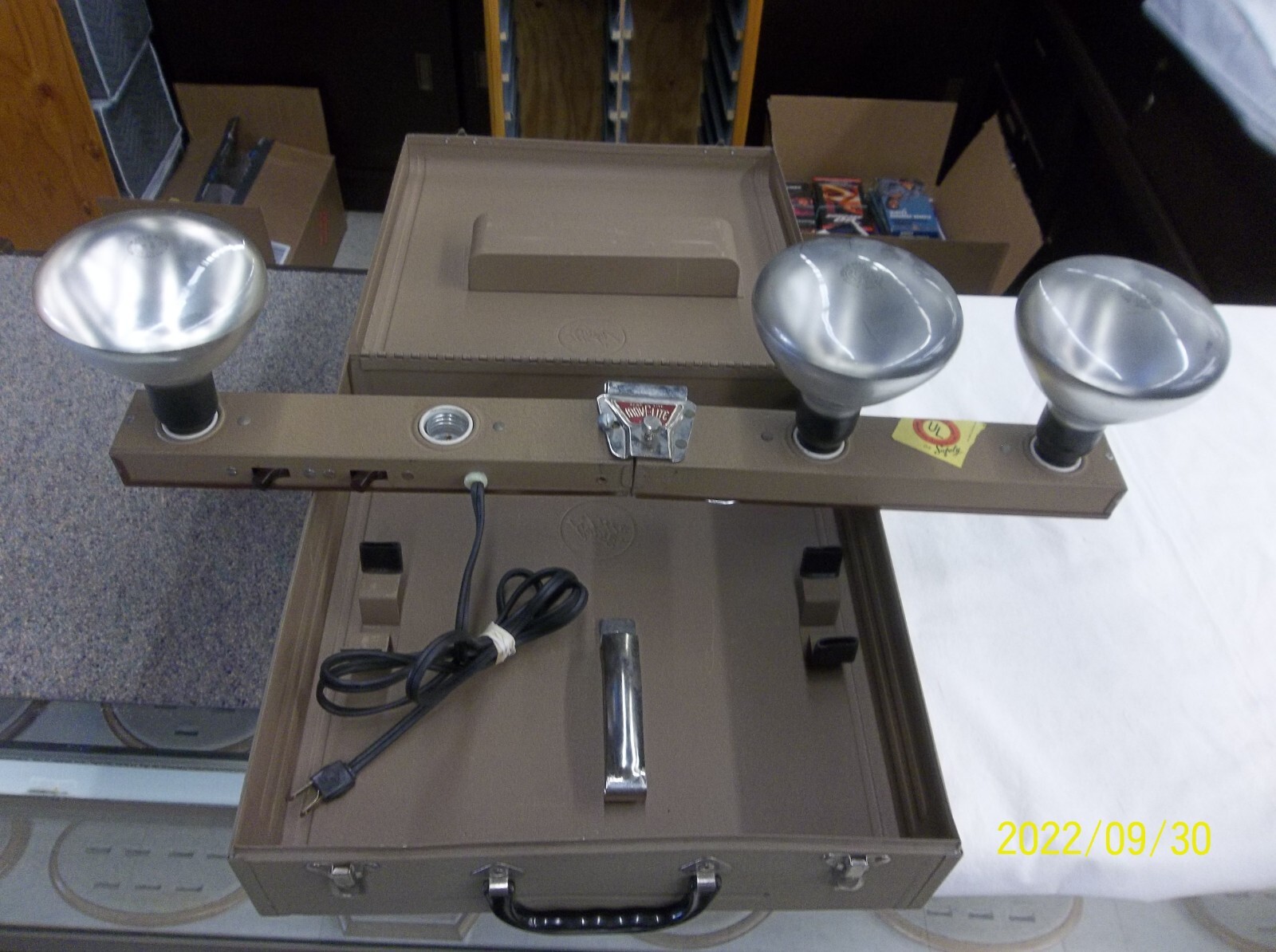 ACME MOV-E-LITE Vintage 4 Light Movie Film Stage Lighting with Case Model R4