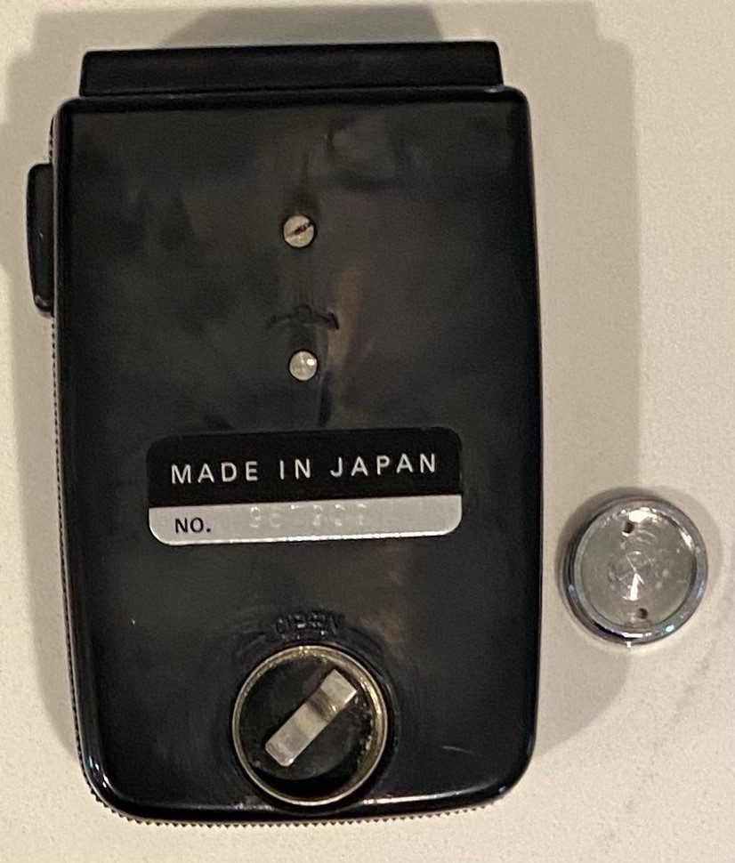 Vintage Sears Electronic Light Meter Camera Movie & Photo w/ Leather Case Japan