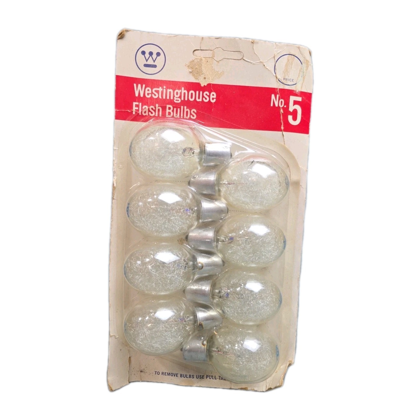 Westinghouse No 5 Flashbulbs NOS 8 Bulbs In Pkg