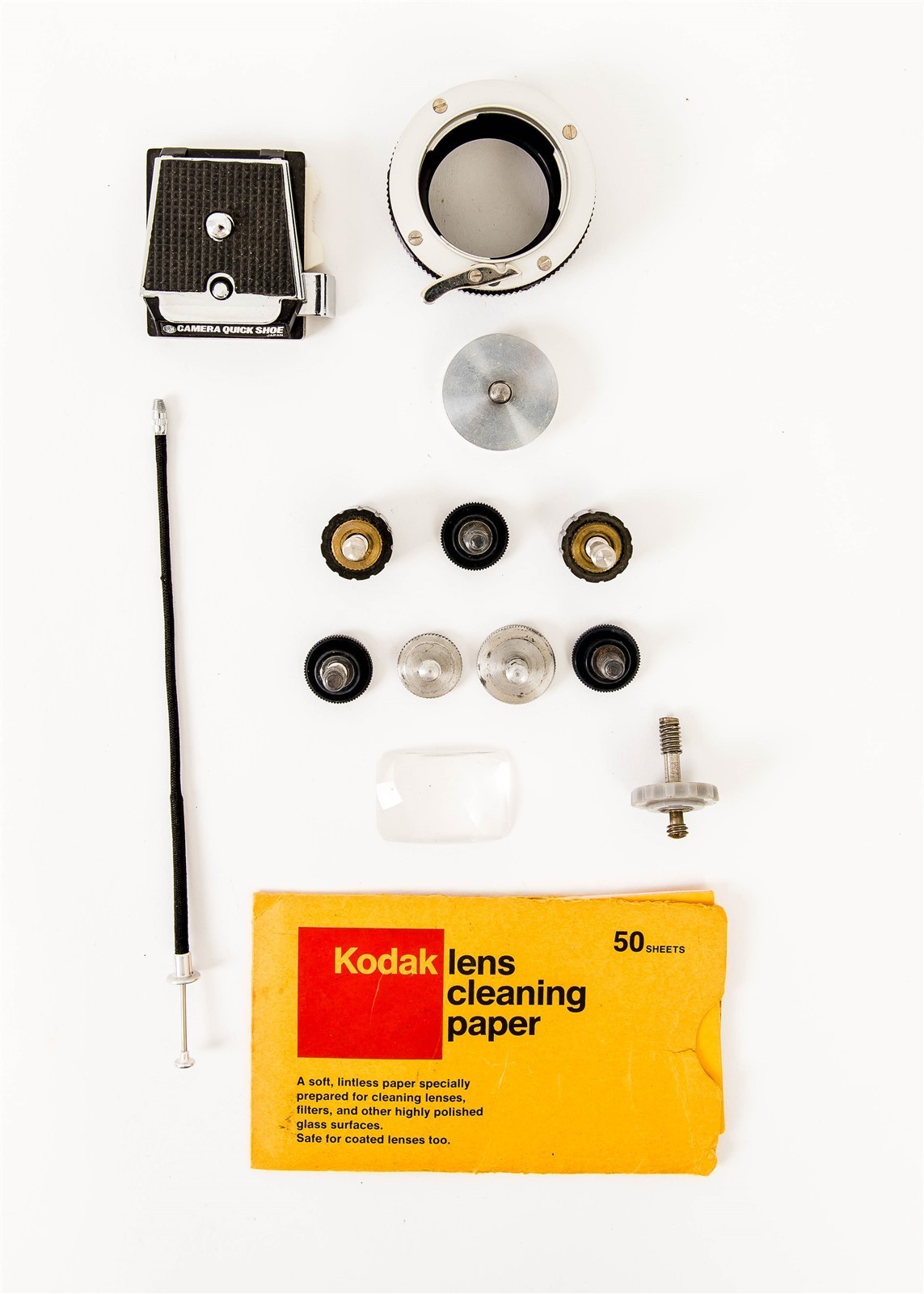Lot of Vintage Photography Accessories Straps, Adapters, Extension Tubes + More!