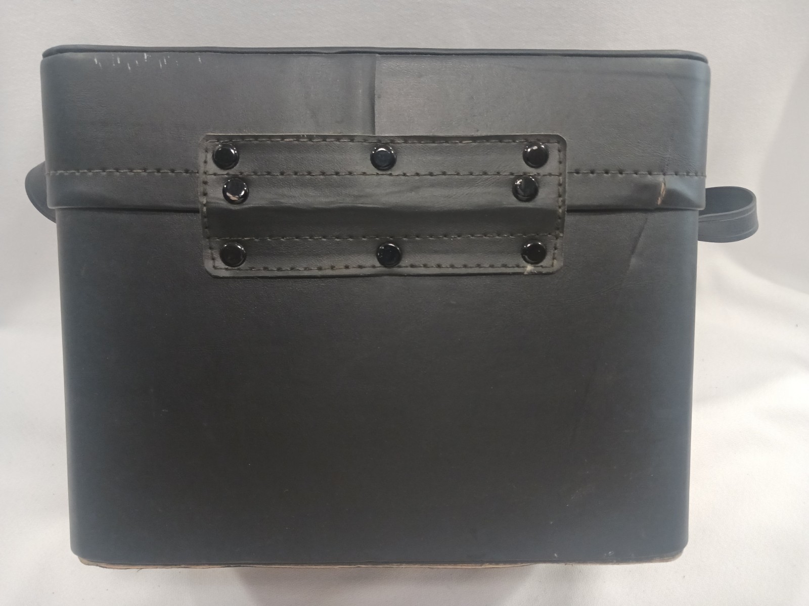 Vintage Pentax Honeywell Hard Camera & Lens Case 11″ x 6″ x 6″ Black Leather VGC
