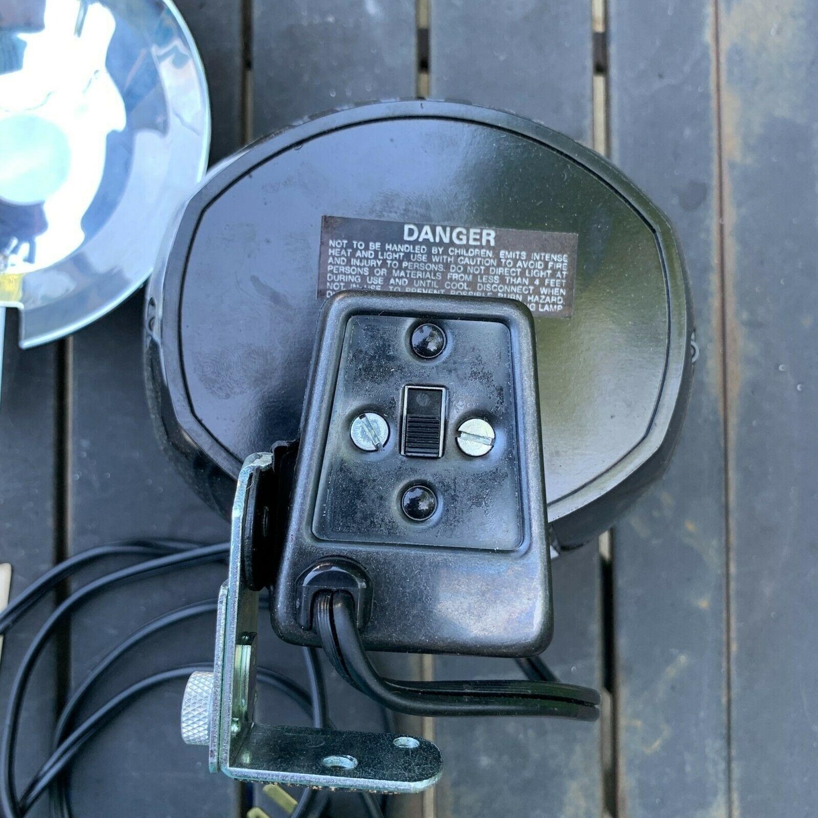 Vintage Sears Super 8 Movie Light, Model 38813, Sealed Beam, 250W, From 1960s