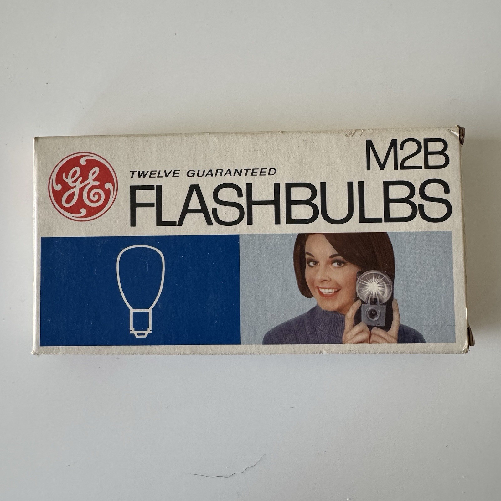 Vintage GE M2B Flashbulbs Lot of 3 Boxes 36 Camera Flash Bulbs Made in USA