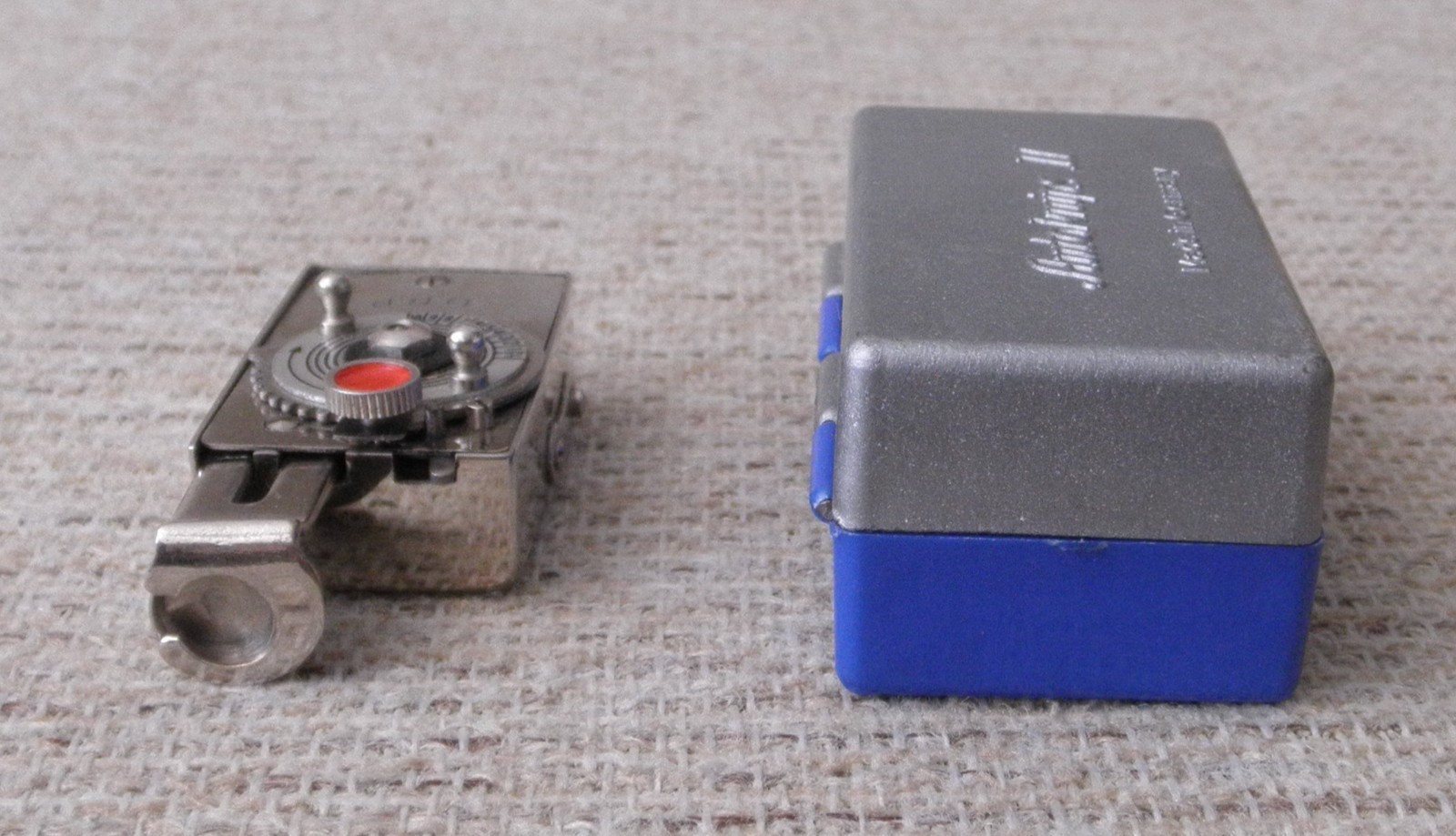 Vintage Autoknips II Mechanical Camera Self Timer With Case (See Video)