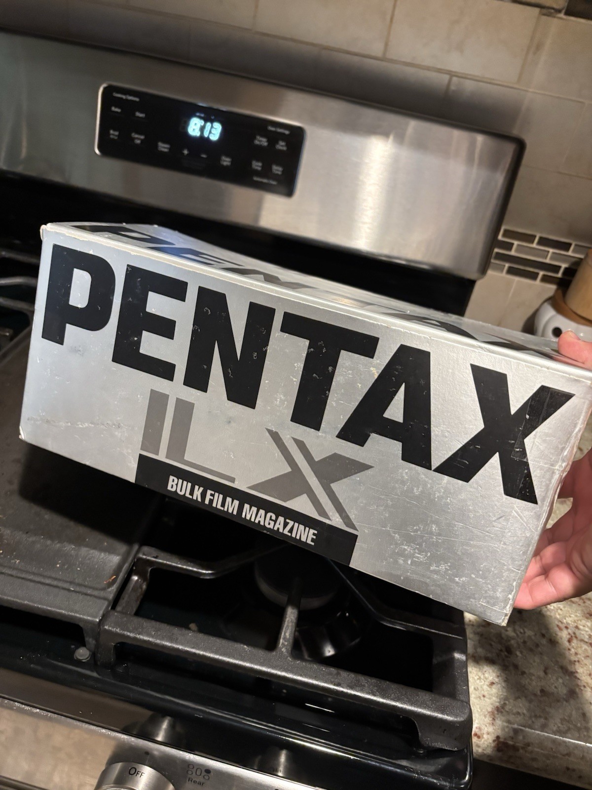Rare Pentax LX ILX 250 Exposure Bulk Film Magazine Boxed Asahi Japan