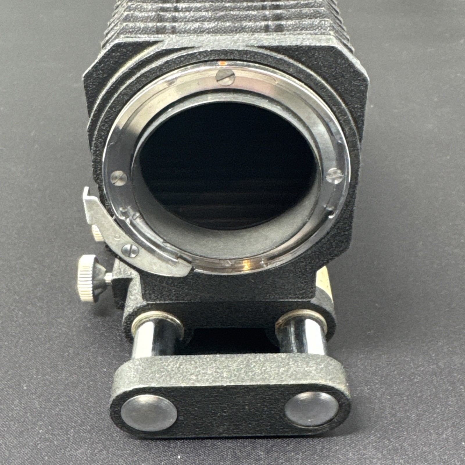 Focabell Miranda SLR System Bellows 633770 w 135mm f/ 1:2.8 Camera Lens CLEAN 📷
