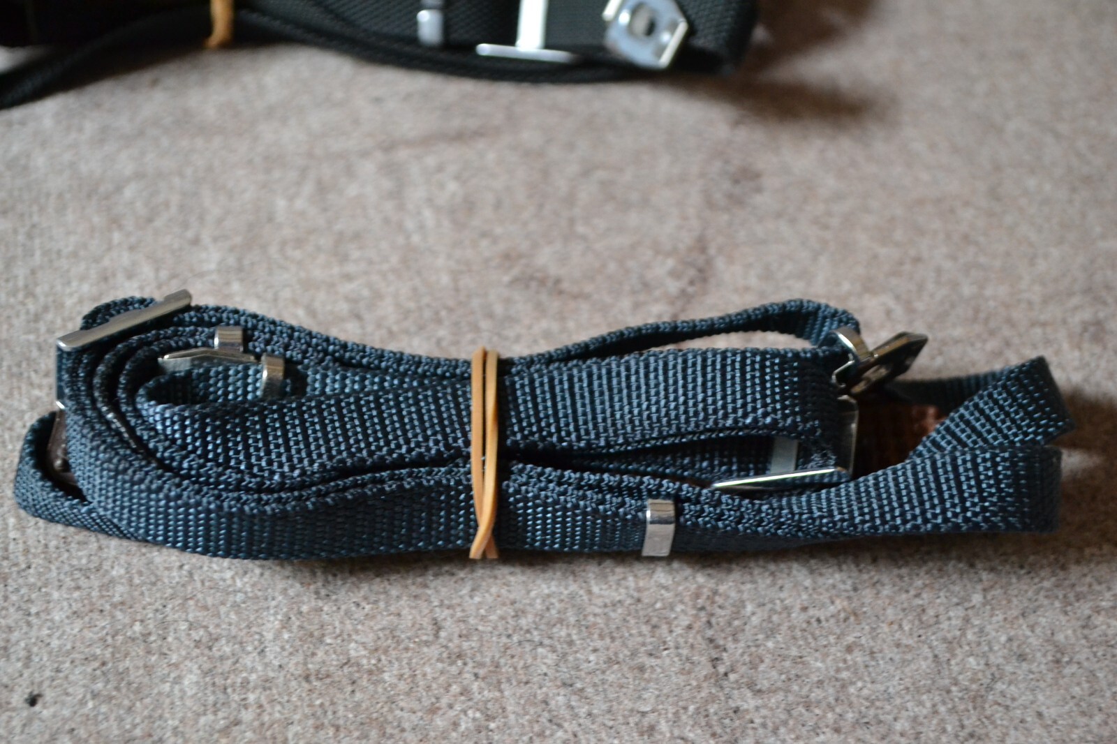 Original neck strap with fasteners for Kiev-6 60 shoulder pad medium format 1 ps