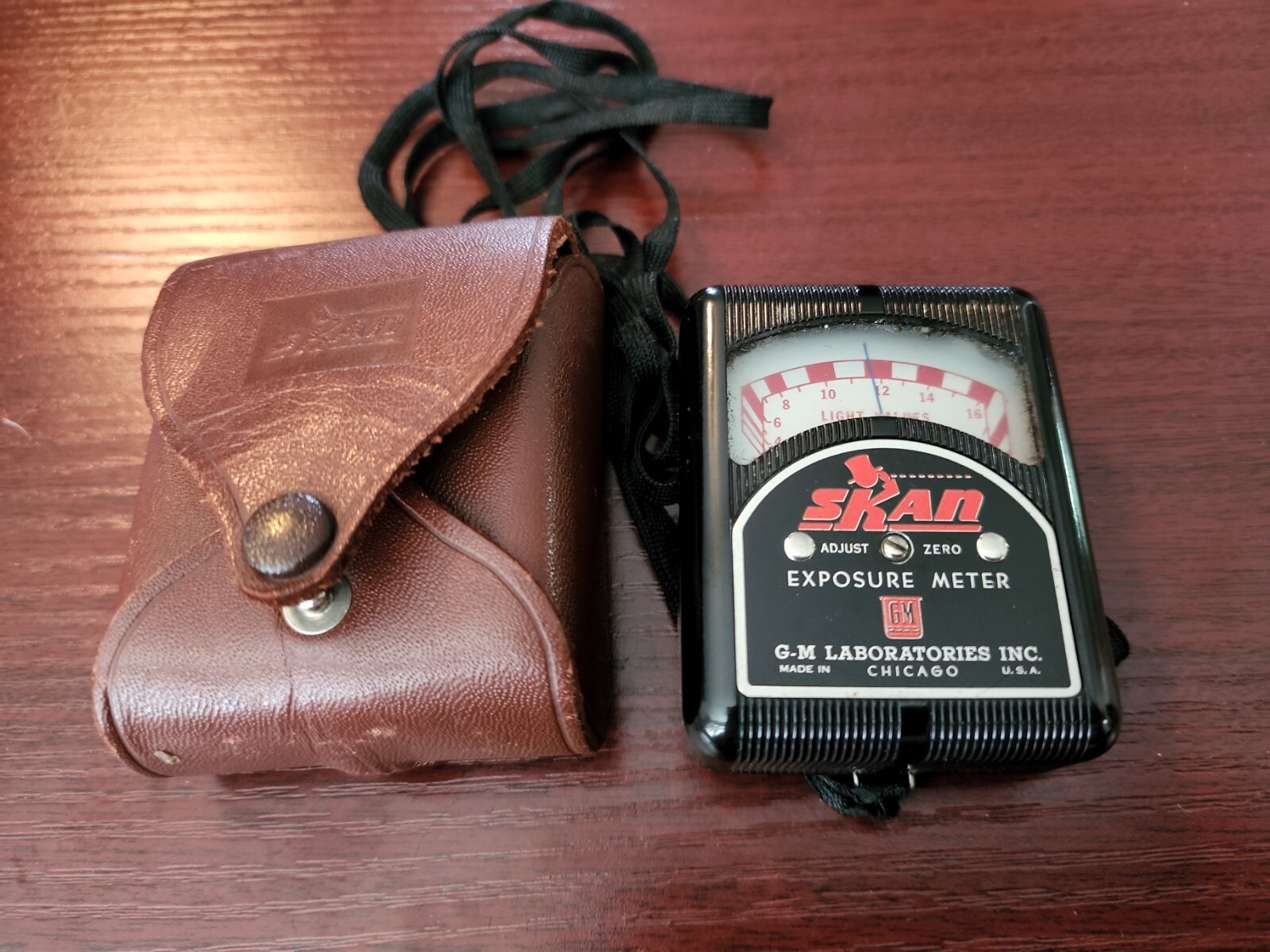Skan Exposure Meter G-M Laboratories Inc. Chicago Illinois Vintage made in USA