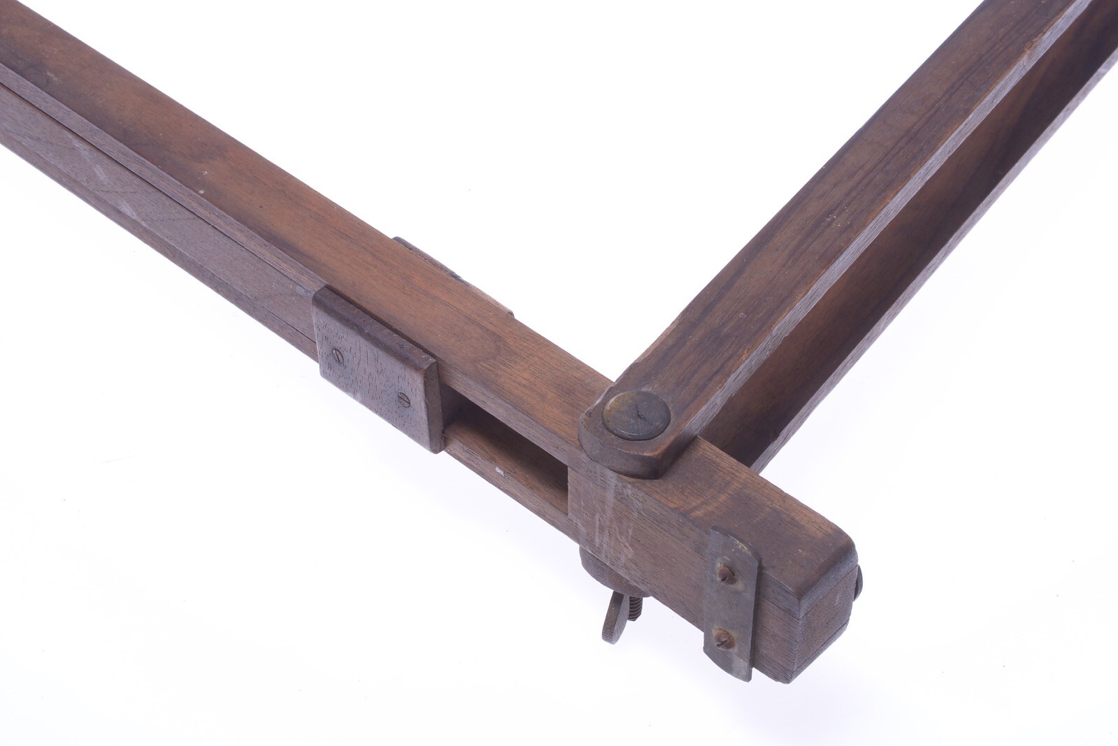 ✅ ANTIQUE WOOD TRIPOD 131CM 51.57″ GLASS FALLING PLATE LARGE FORMAT FIELD CAMERA