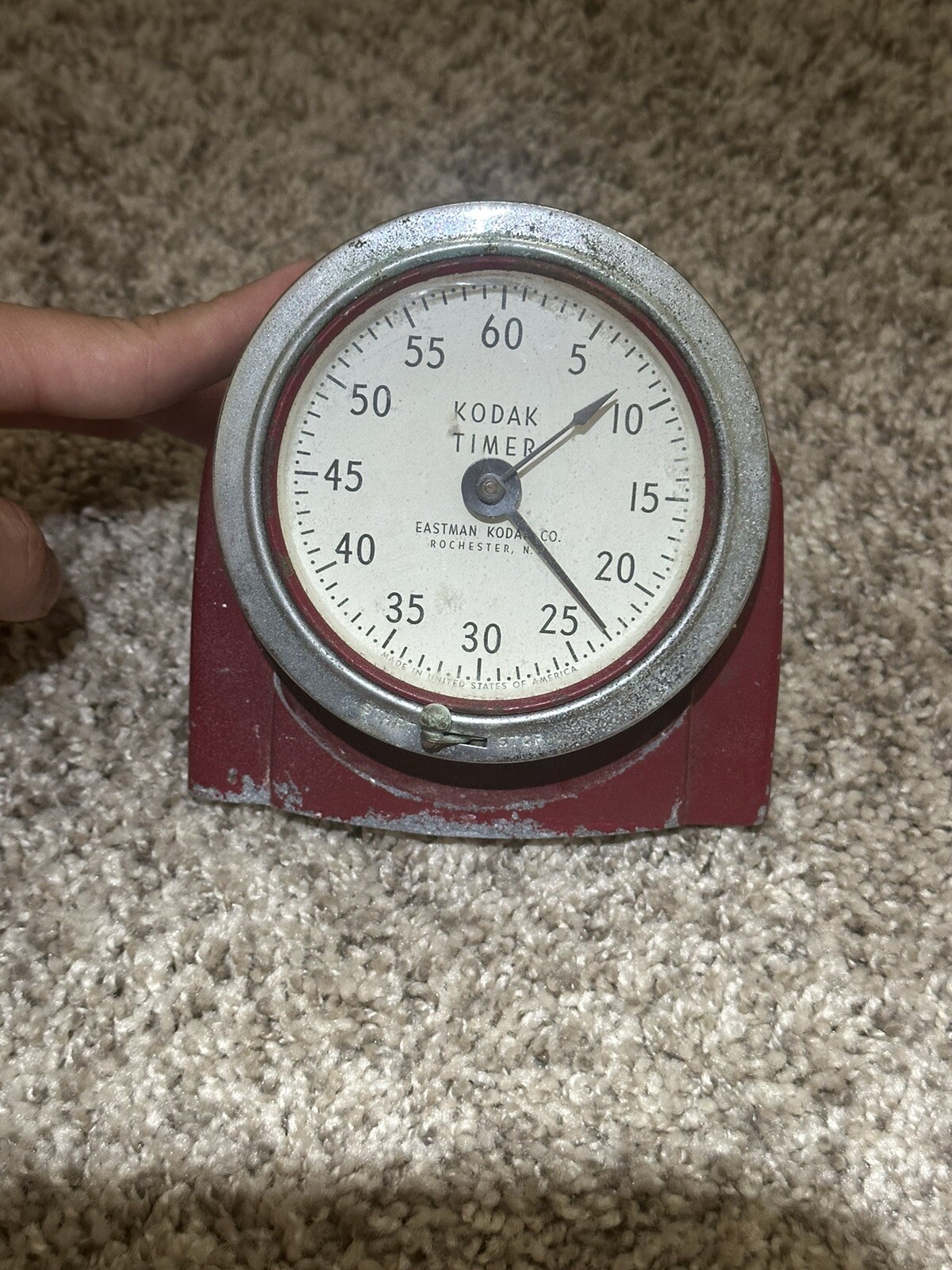 Vintage Kodak Timer No. 8239 Eastman Kodak Co. Rochester New York As Is