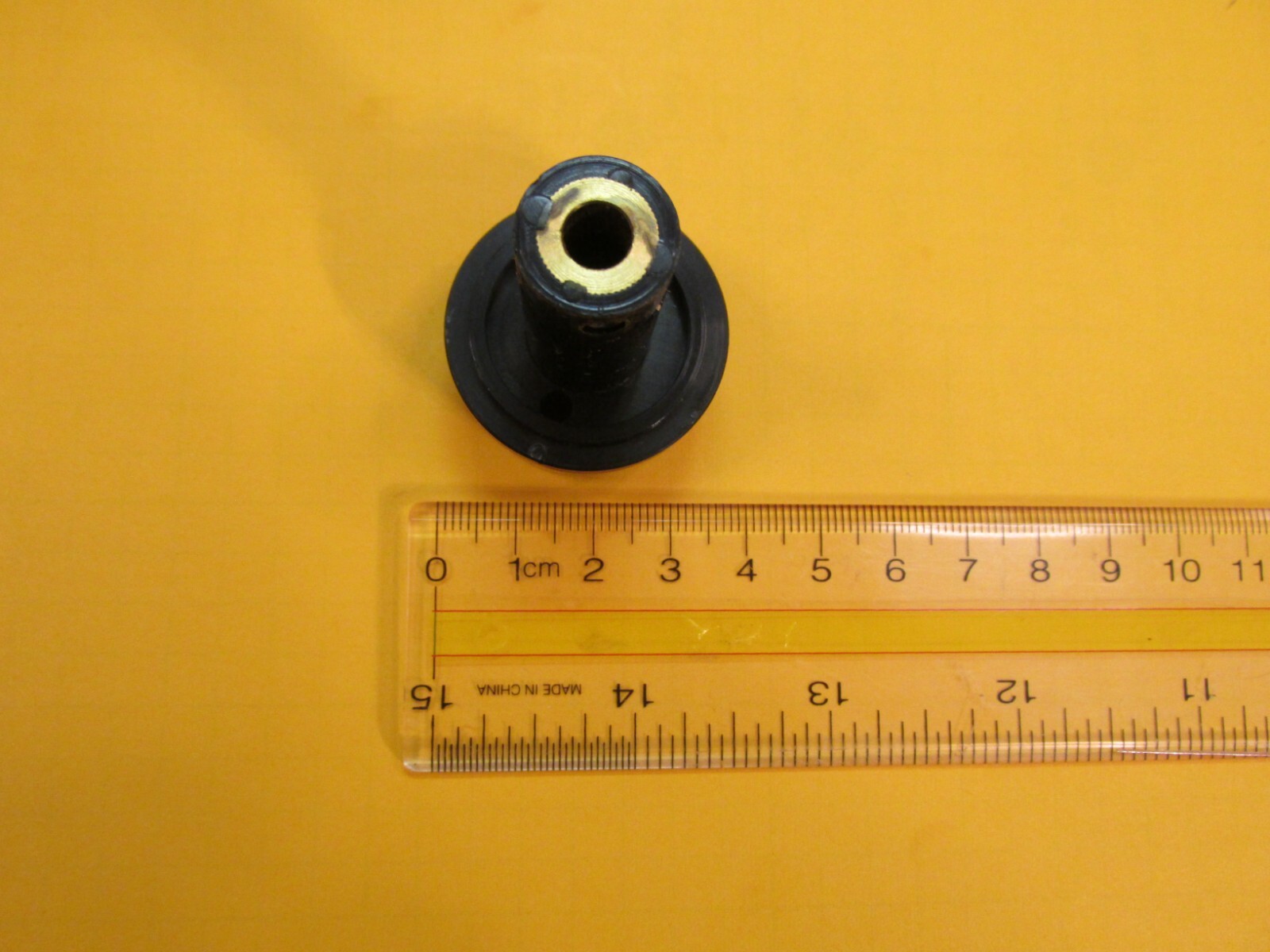 Sankyo Black Plastic Knob From Dualux 1000 Made in Japan Fast Shipping