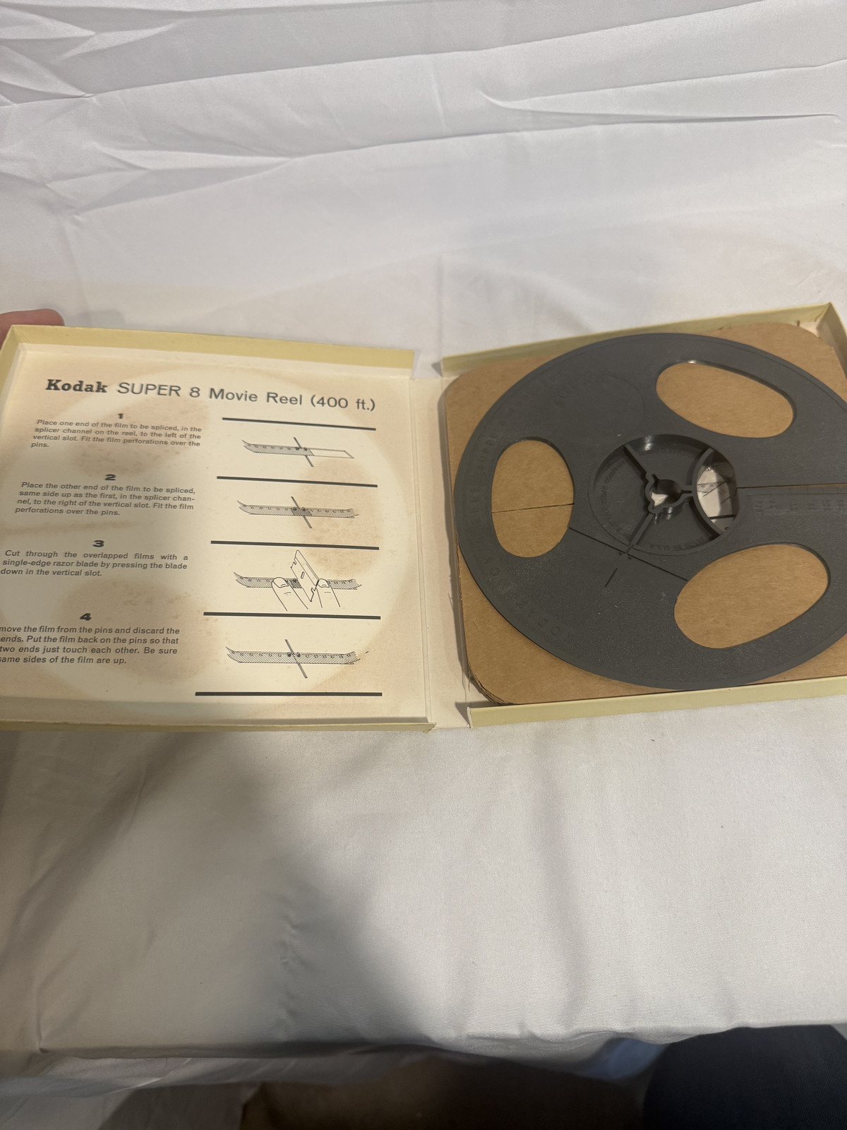 Vintage Kodak 882 Movie Reel For Super 8 and 8mm/200ft