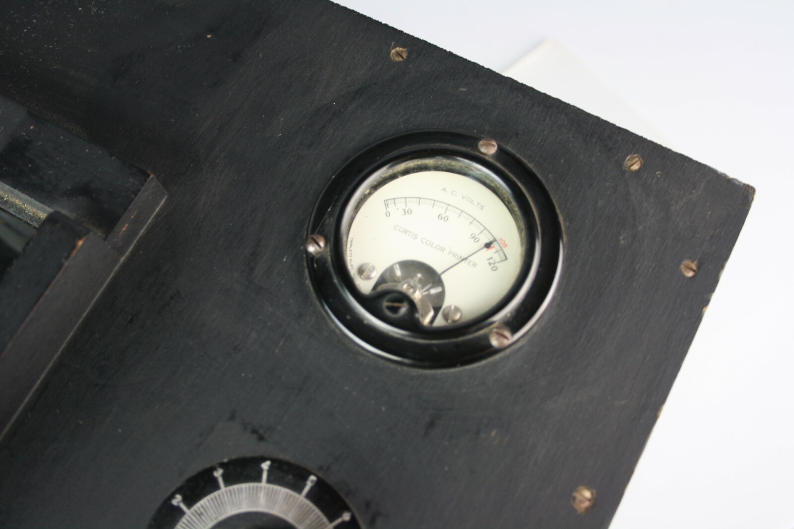 Antique Curtis Color Glass Plate Negative Contact Printer Photograph Darkroom