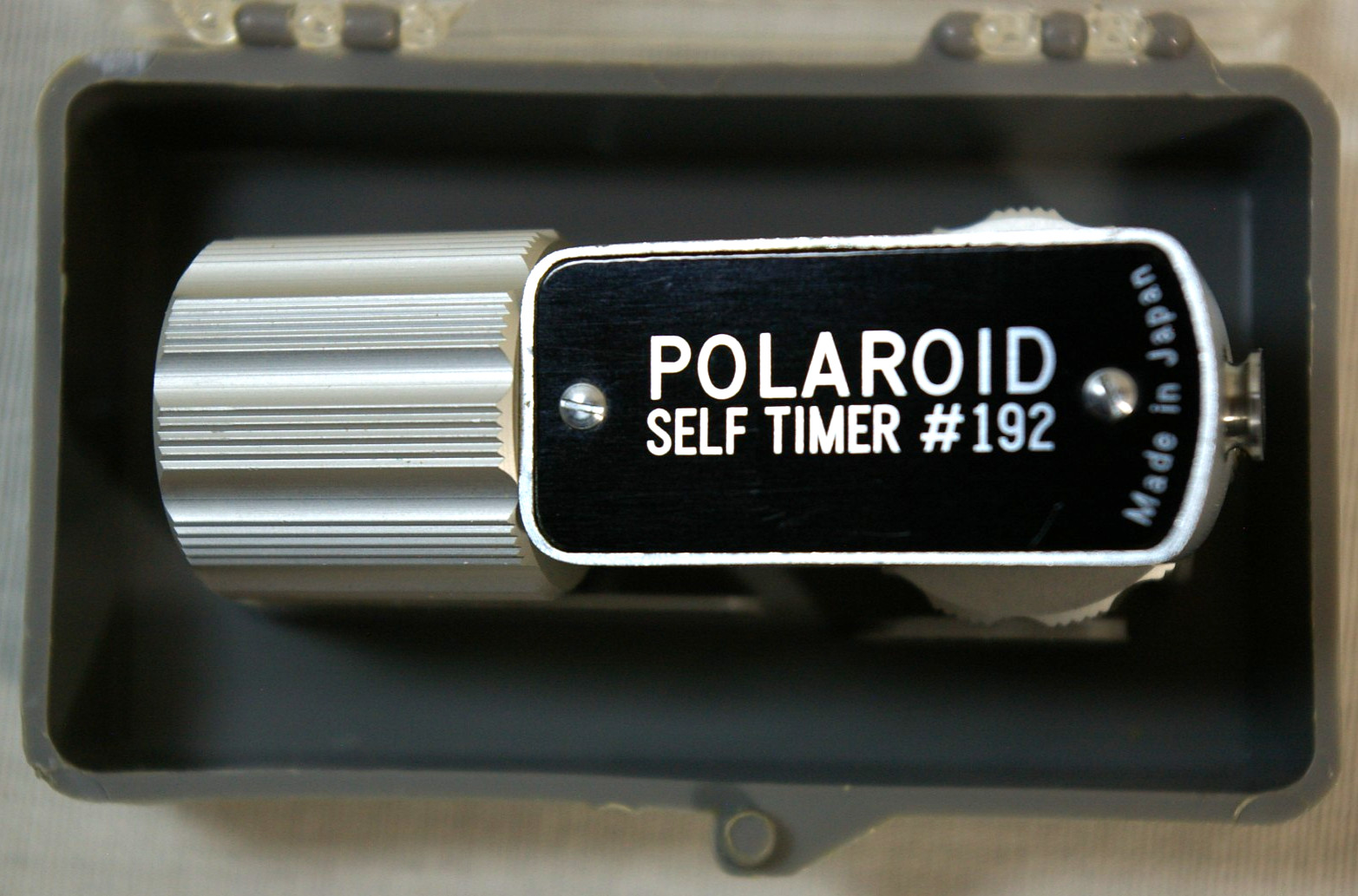 Vintage Polaroid Self-Timer #192 for Color Pack Cameras – W/Case Clean – Works!