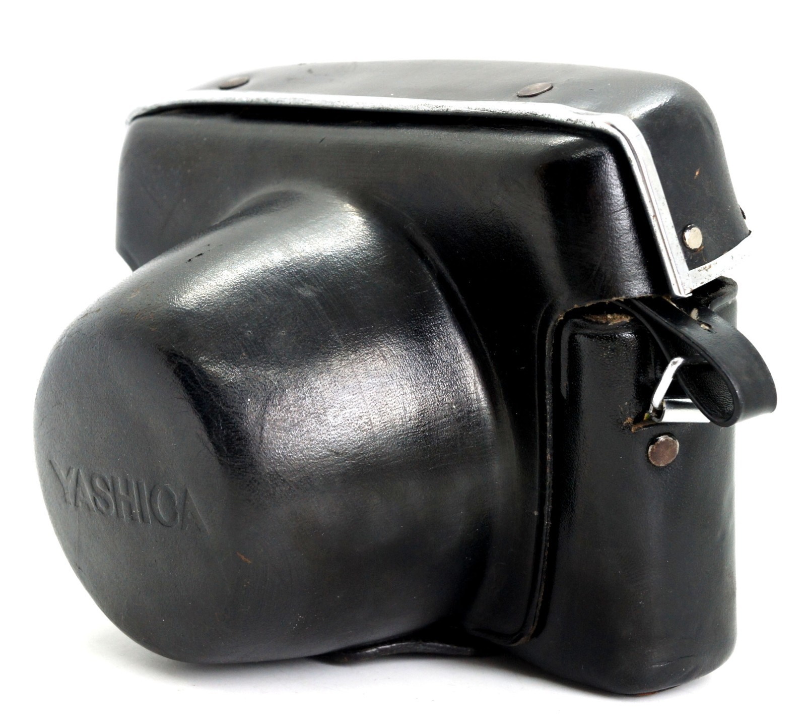 Vintage Yashica Electro 35 Black Leather Camera Case Made in Japan Ever Ready