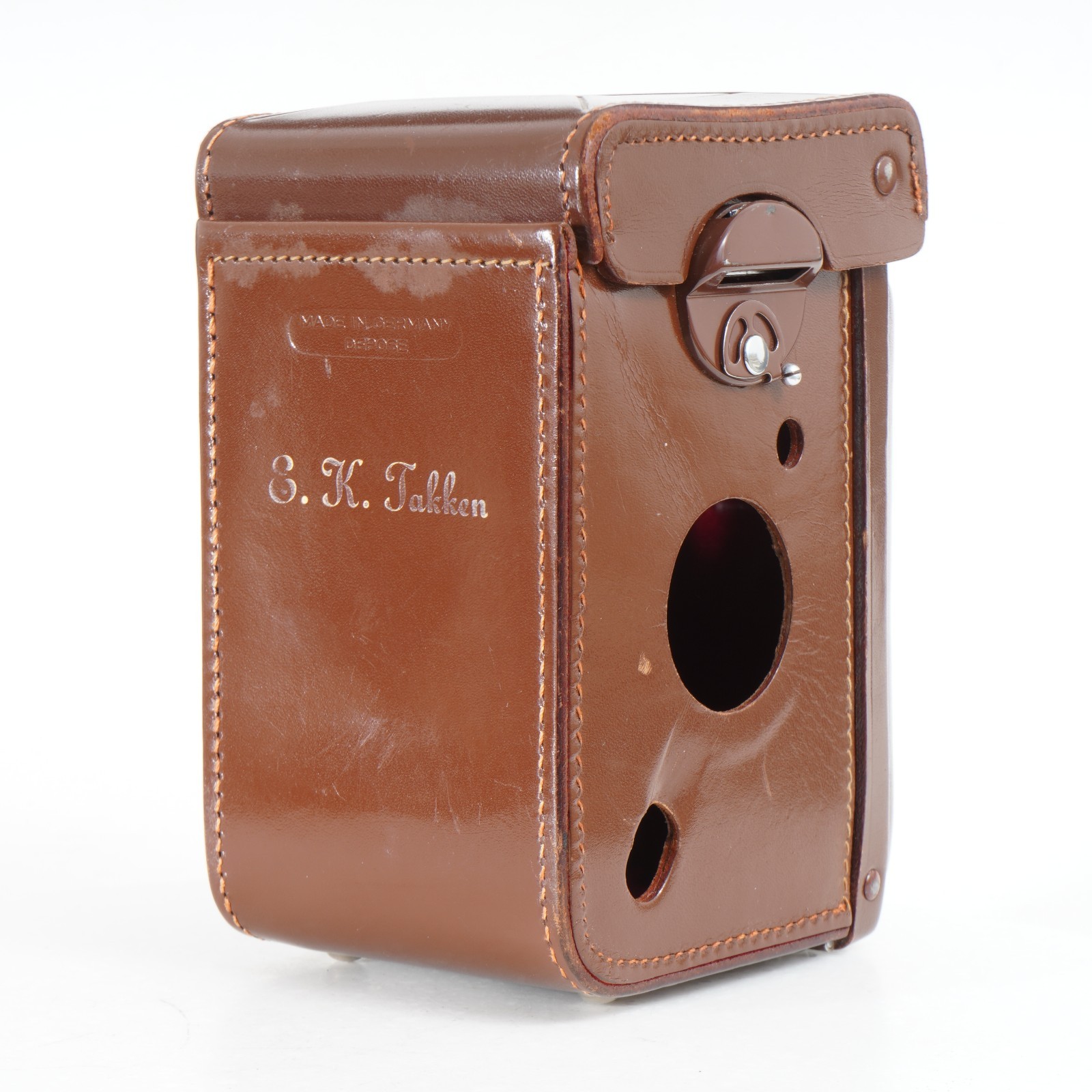 :[EX+++] Rolleiflex Genuine Leather Camera Case w/ Meter Cover for 2.8F & 3.5F