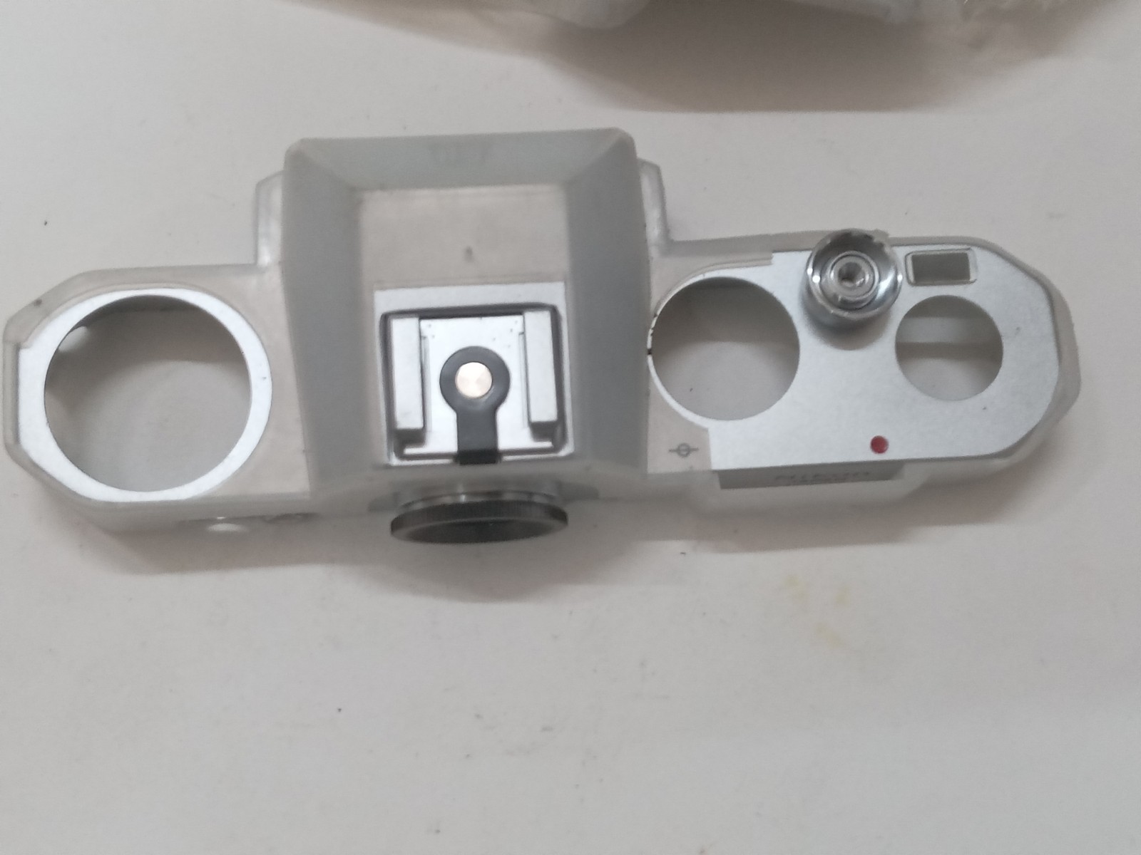 New Old Stock Nikkormat / Nikomat EL Chrome Silver Top Plate Spare Part