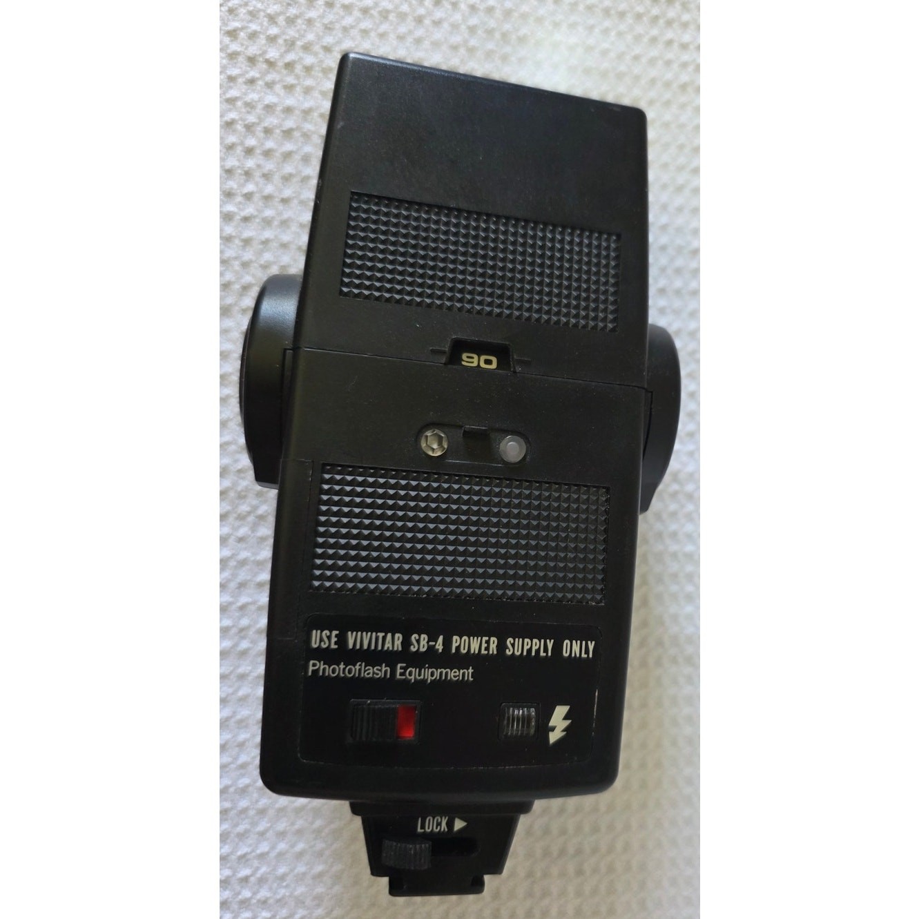 Vivitar 283 Auto Thyristor Flash Speedlight Hot Shoe Camera Flash Untested