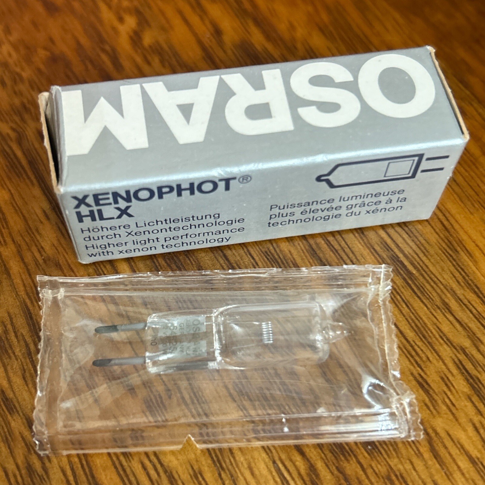 NOS Vintage XENOPHOT HLX 64625 12v 100w Bulb SEALED Germany