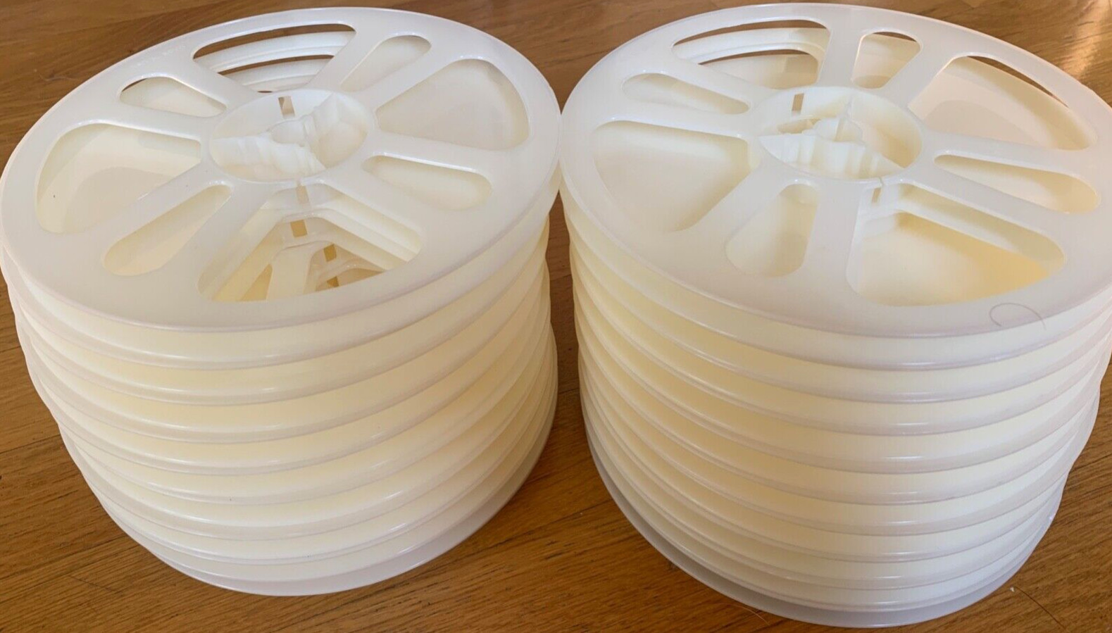 SUPER-8 400 ft White Plastic Movie Film Reels – BRAND NEW 20-Reel Pack Super 8mm