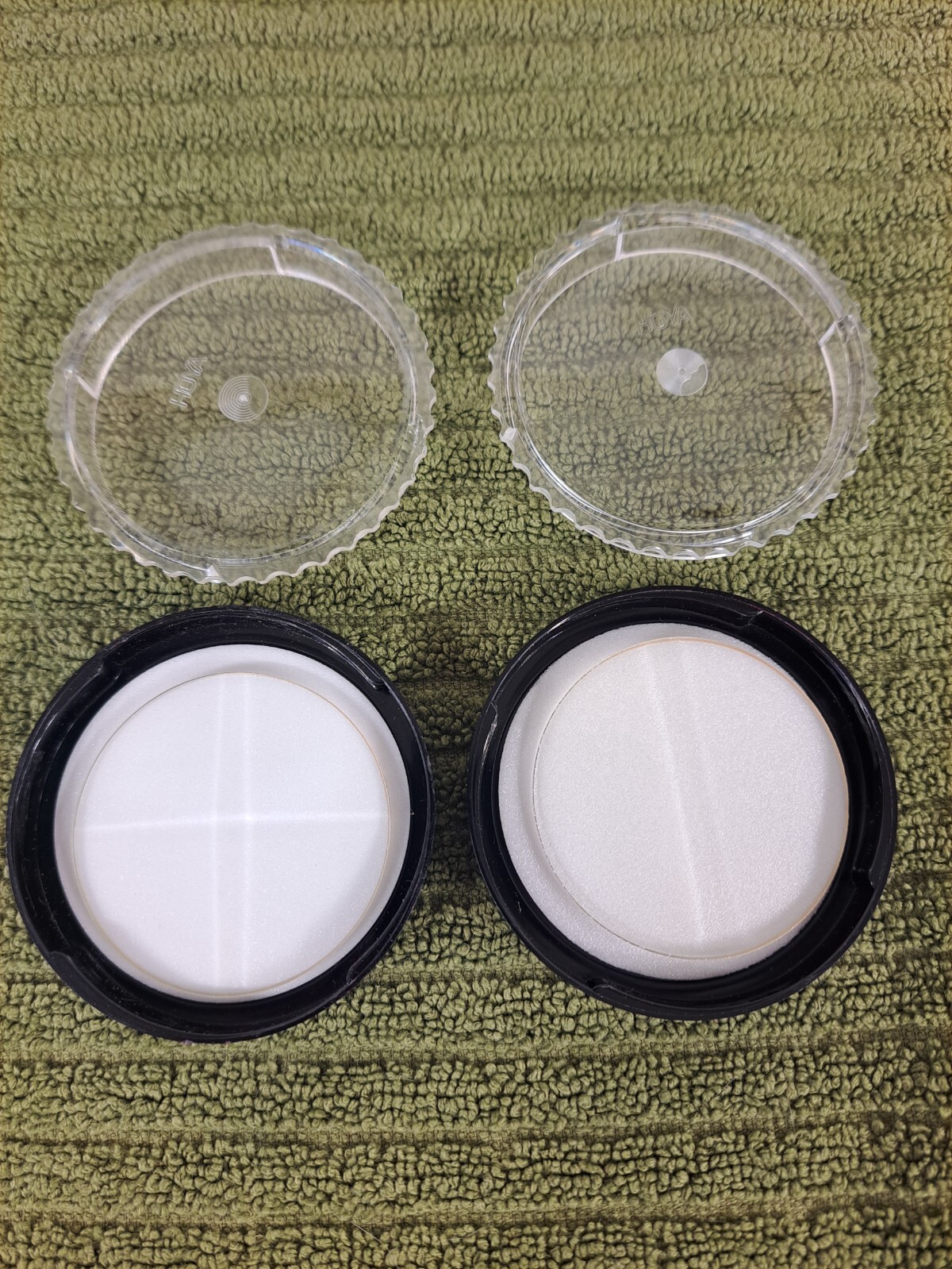 2 Vintage Special Effect Lens Filters Split & Quad Series 7 VII – Glass Only