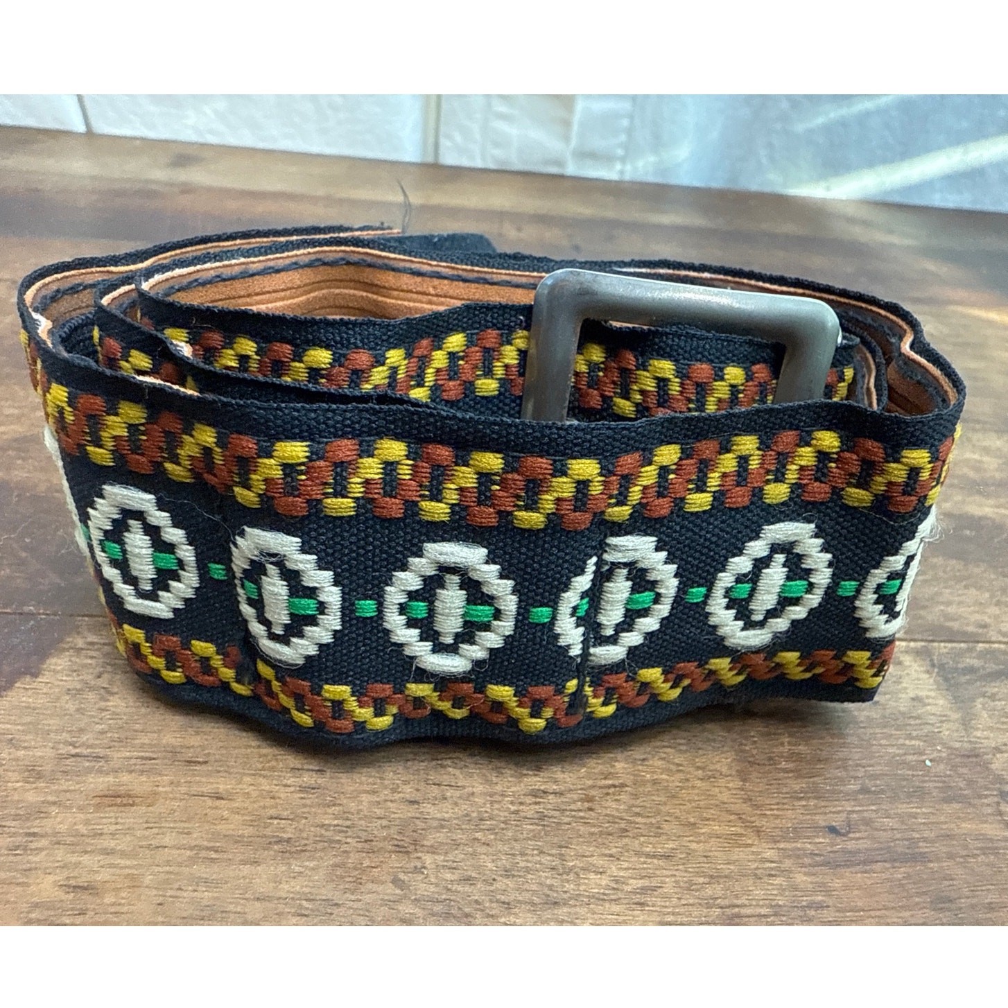Vintage Camera Strap 2″ Band Holds 3 Film Rolls Hippie Retro Boho Photographer