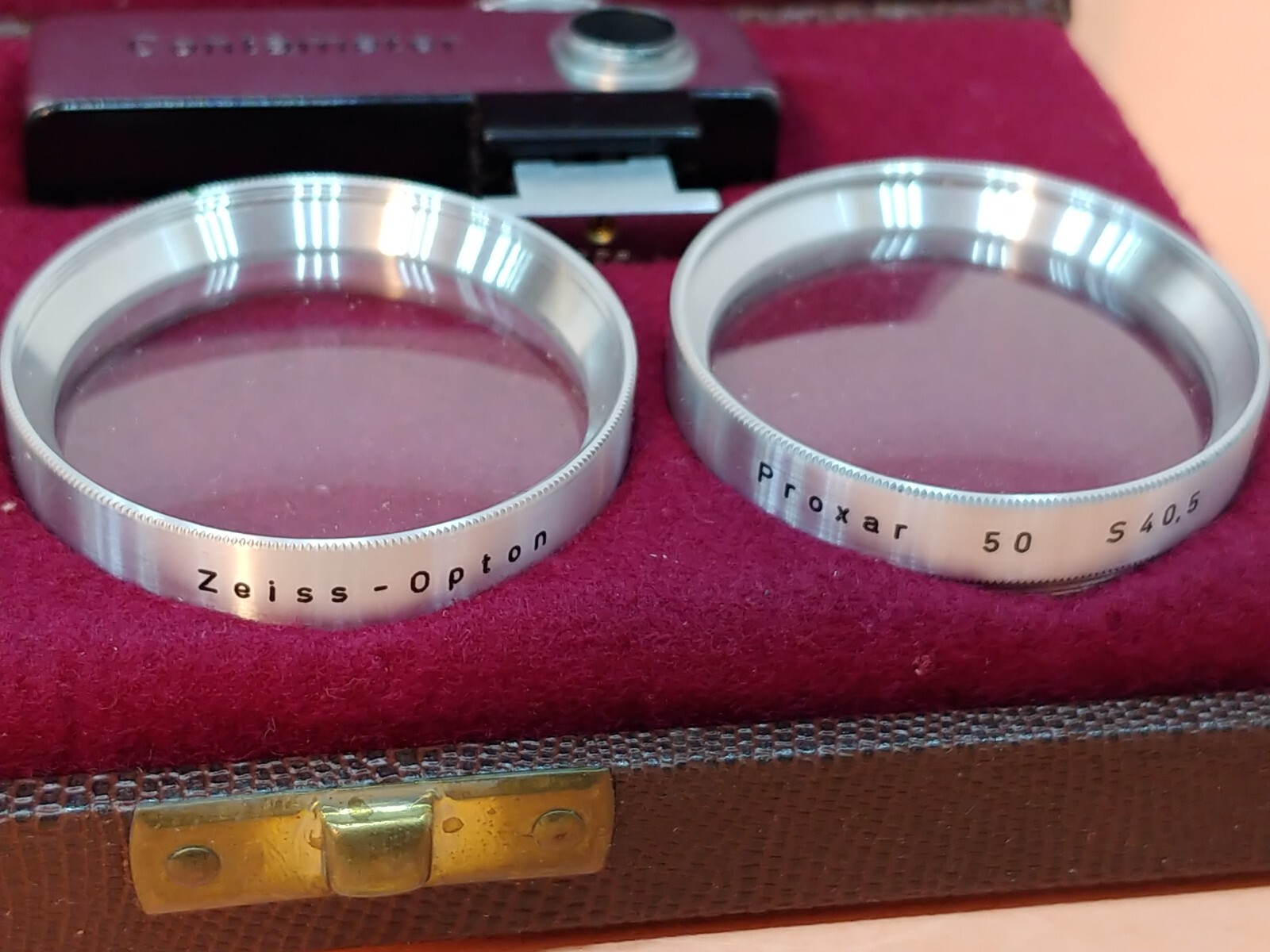 Zeiss Ikon Stuttgart Contameter Close-Up Kit For Contax – #8418a