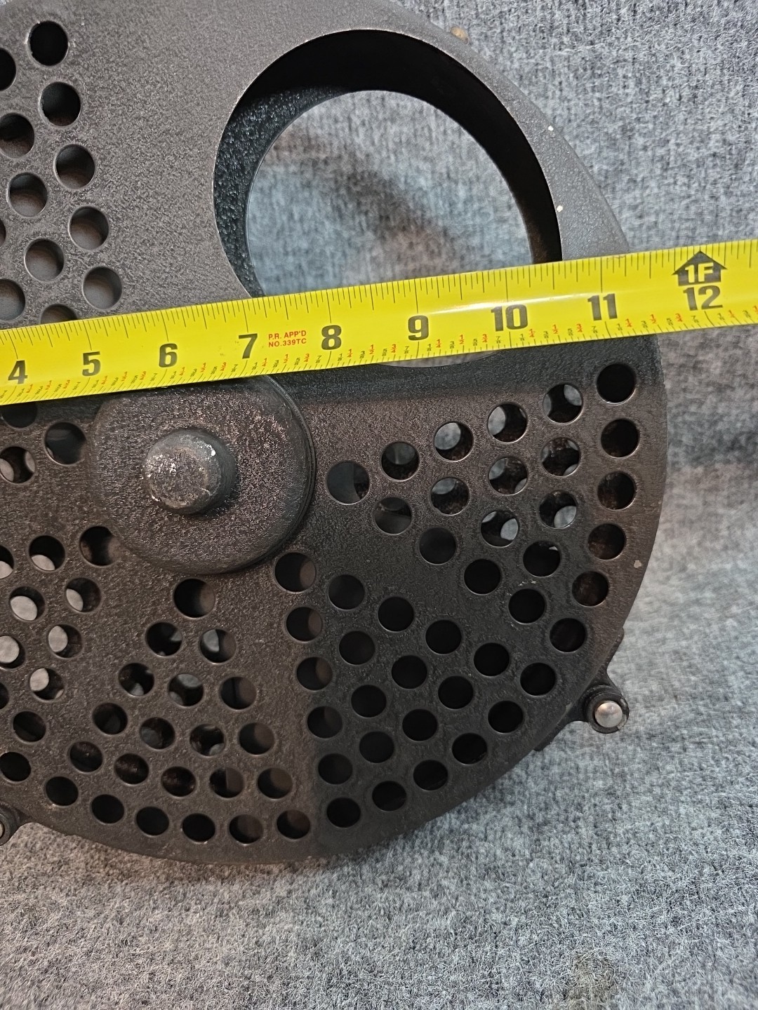 Vtg Simplex Projector Ventilated Flywheel Cooling Disc 1400 D Carbon Arc Vtg #2