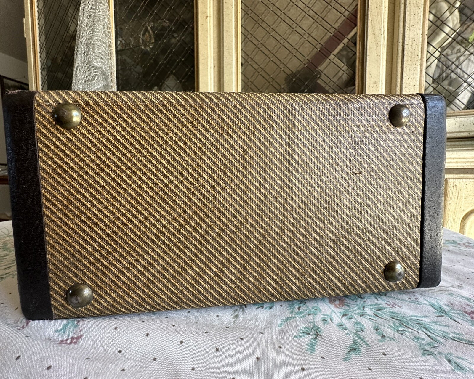 VINTAGE BARNETT & JAFFE BAJA USA Suite Case SLIDE 3 Drawer Holder