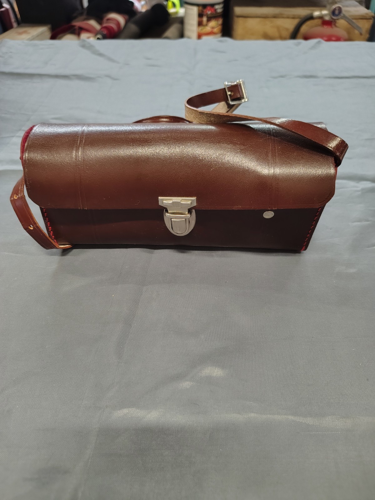 VTG FLASH ULTRABLITZ Electronic Charger Power Cord Leather case Made in Germany