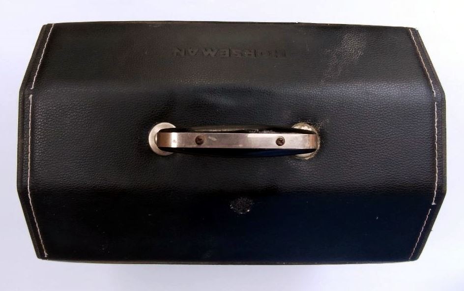 Vintage Horseman Genuine Camera Case (Black)
