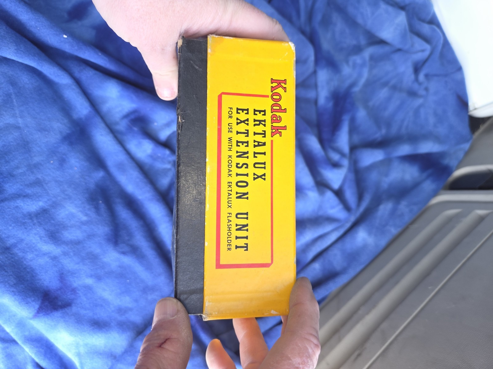 Vintage KODAK Ektalux Flash Hokder And Extension Unit Rare HTF Dou Original Box