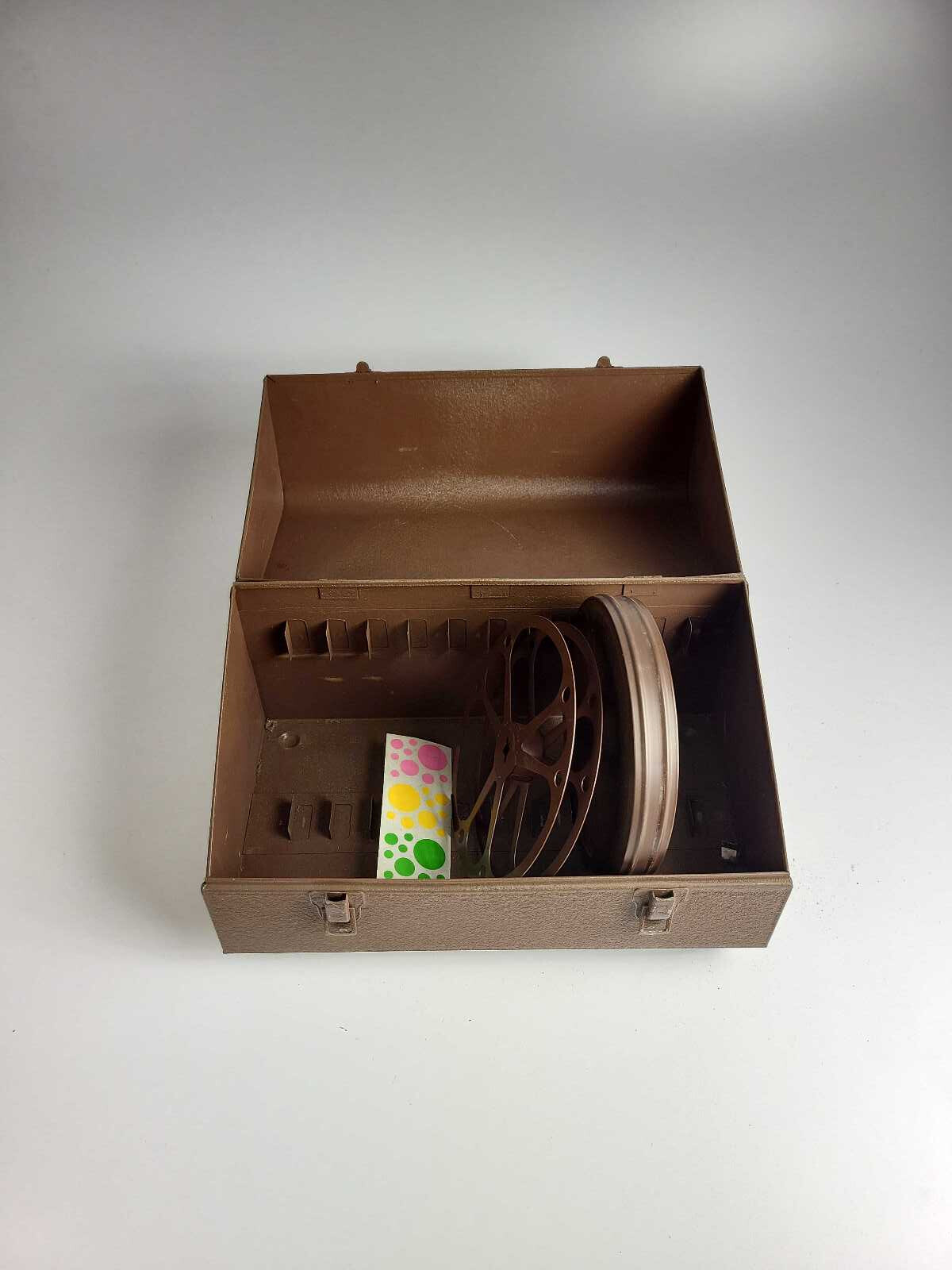 16mm Film Case with Spare Reels