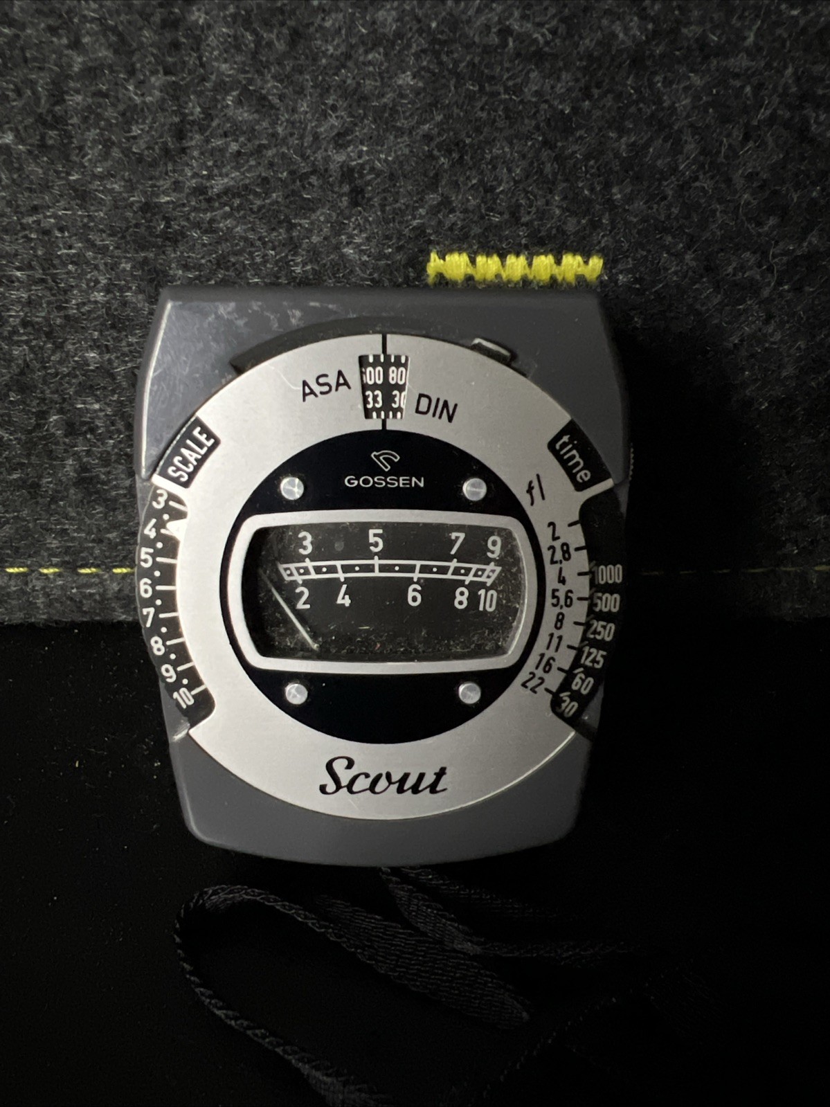 Vintage Camera Light Meter Gossen Scout West Germany