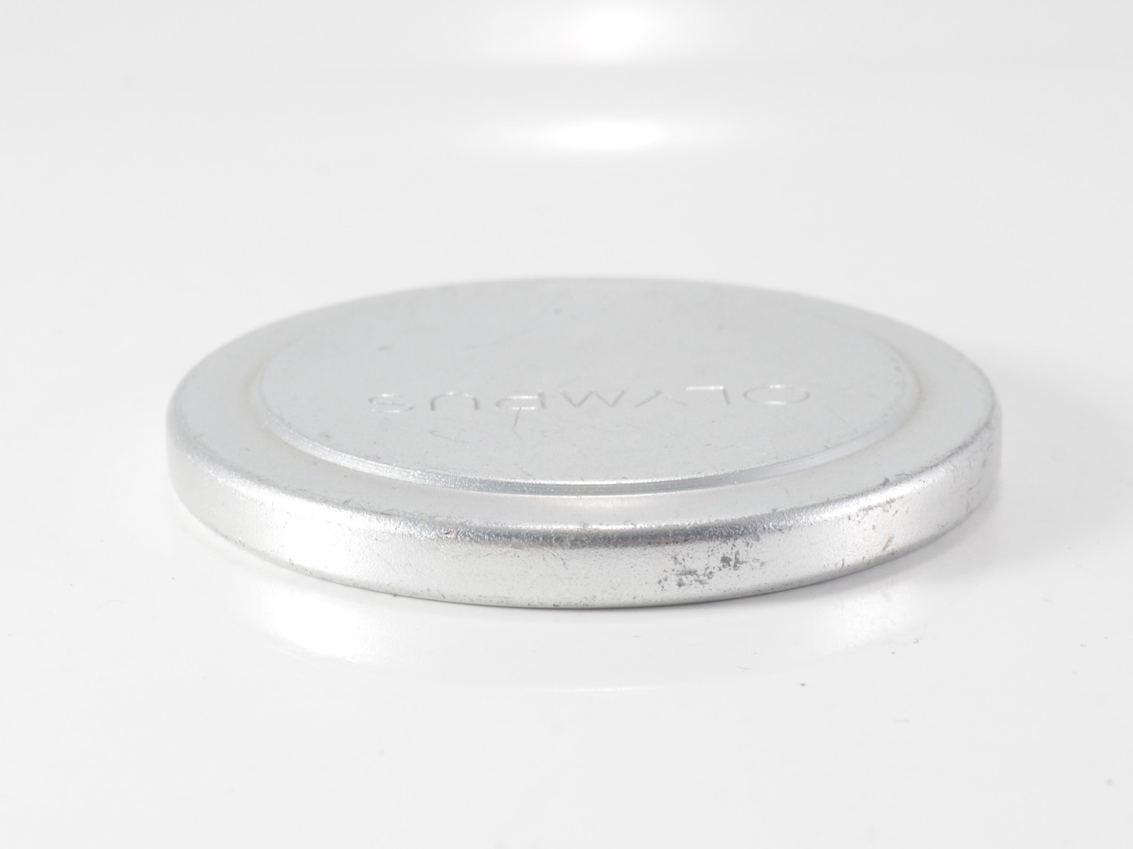 Olympus Metal Lens Cap Push-On 45mm Exc++ for Pen F Zuiko Lens Vintage