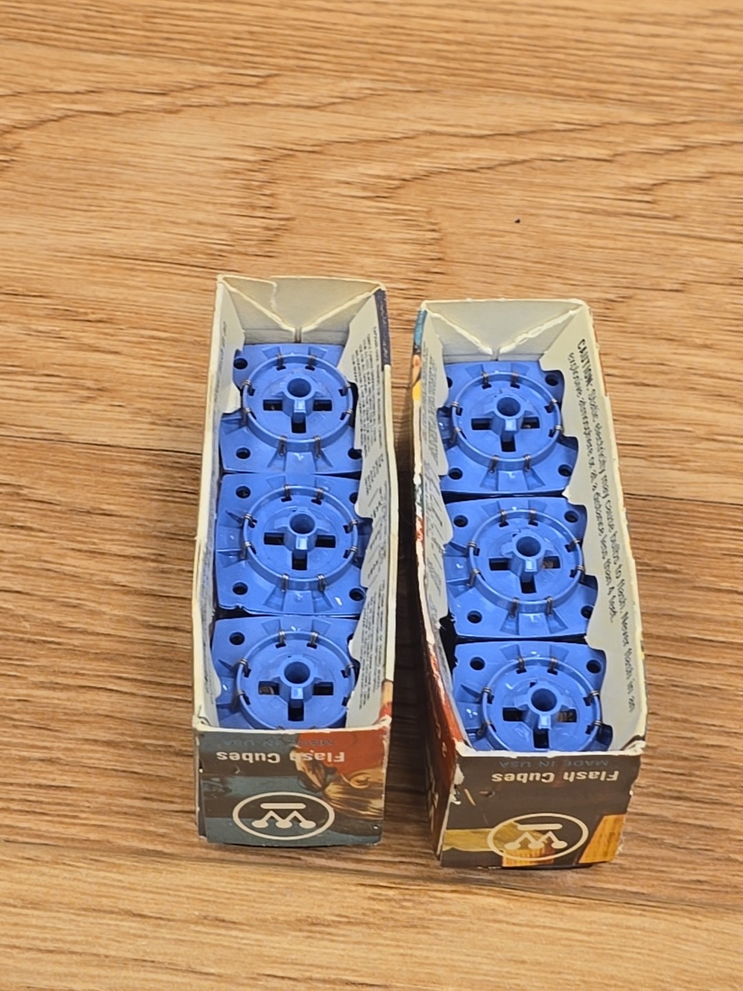 2 – Vintage Westinghouse Flash Cubes 3-Pack 24 Flashes Total New in Package