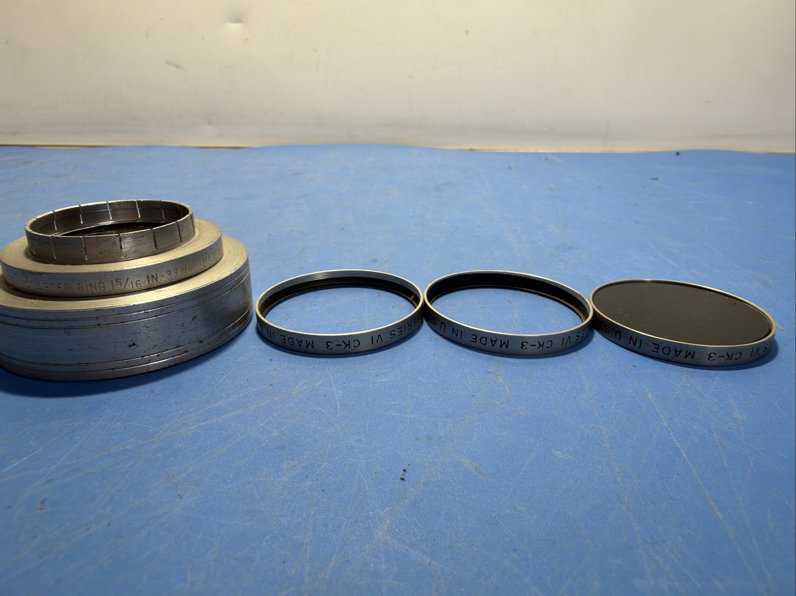 📷 Vintage Camera Accessories Lot Filters Adapters Cases Kodak Spiratone Japan