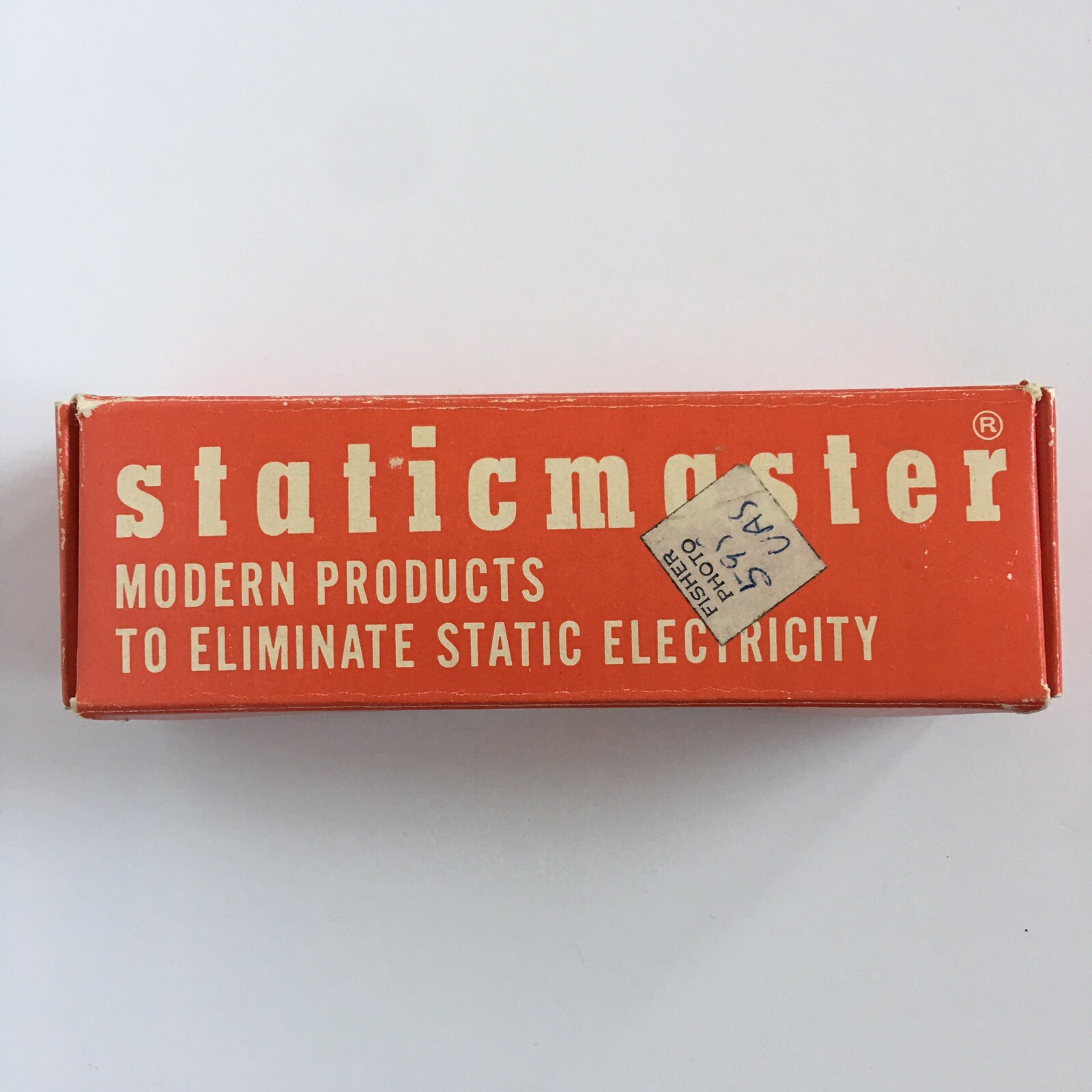 Staticmaster Model 1C200 Nuclear Products Record & Lens Cleaner 1976 Anti Static