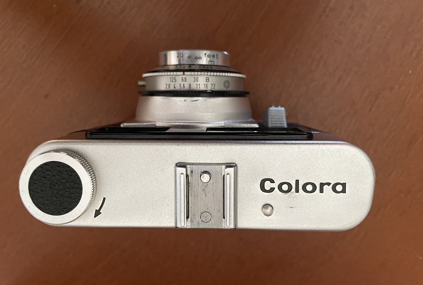 Zeiss Ikon Colora 35mm Camera, Novicar f2.8 50mm Lens Prontor Shutter NOT Tested