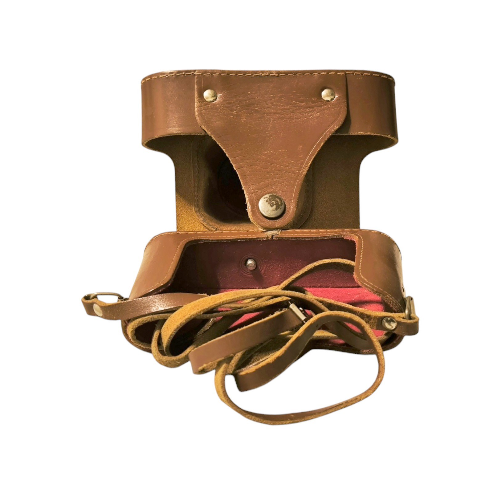 FED-3 Photo Camera Original Genuine Leather Case, 1960s-1980s