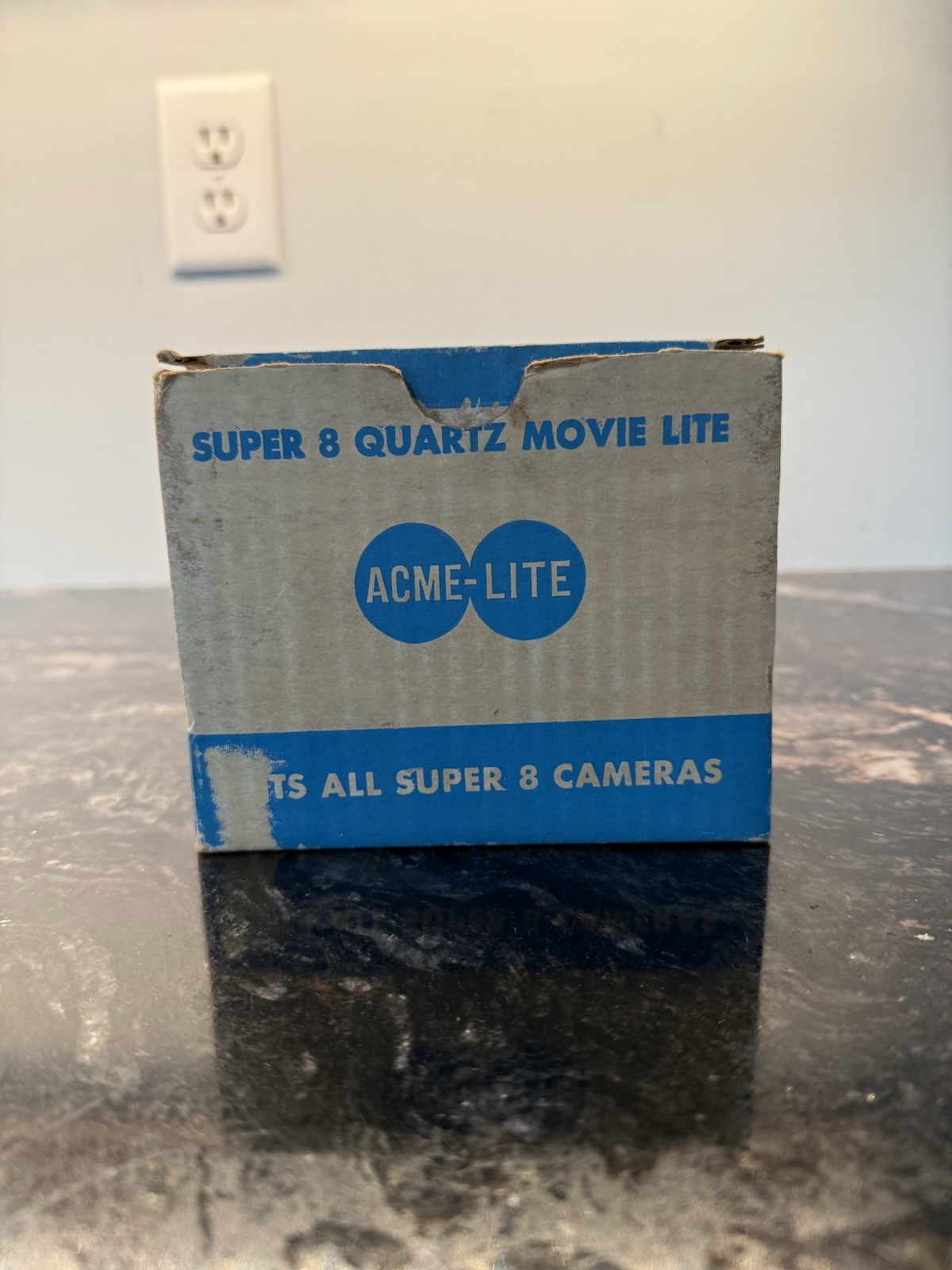 Vintage Acme-lite Model 709 Quartz Movie Lite Tested Works