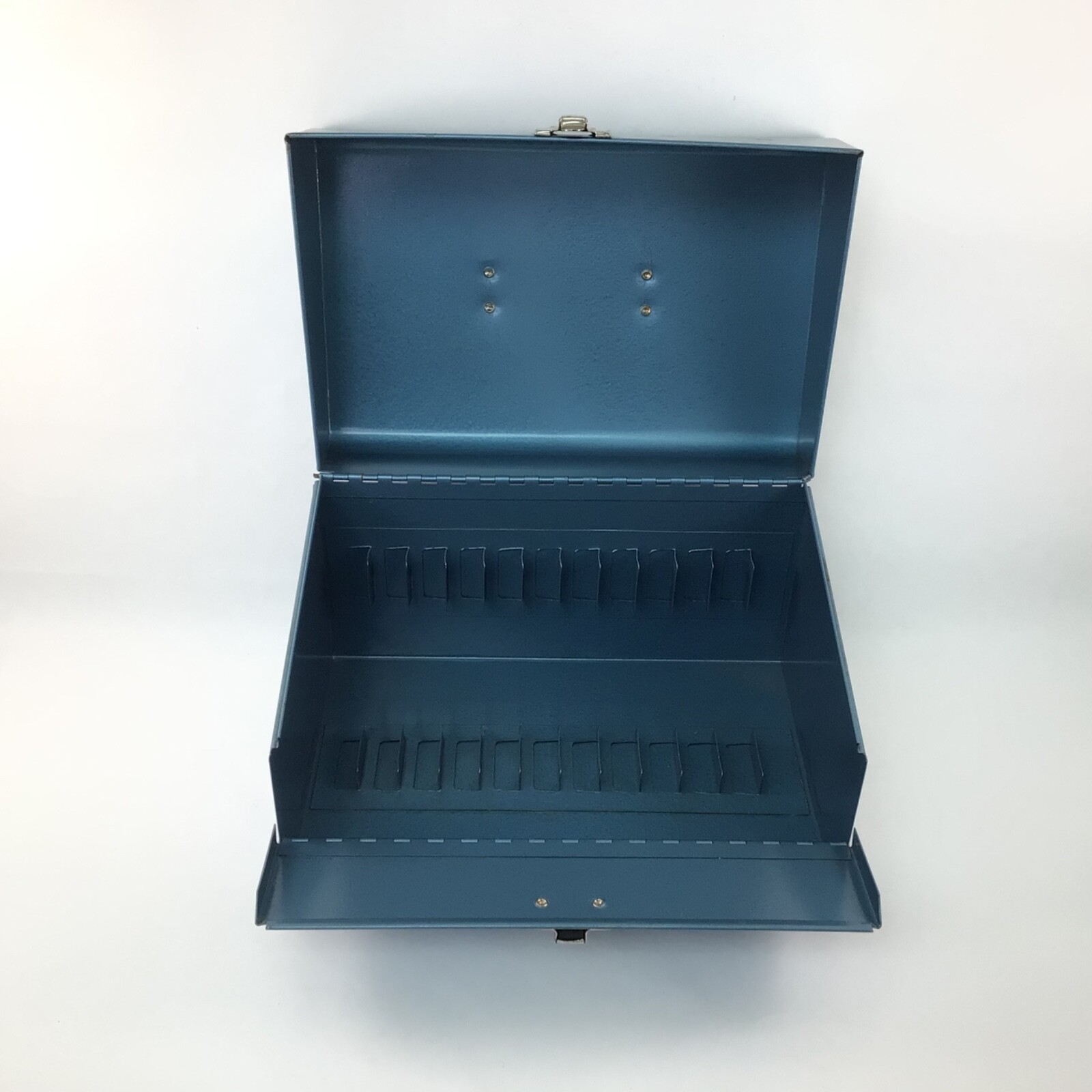 Vintage Metal Storage Box for 12 8mm Movie Reels Chest Box Storage